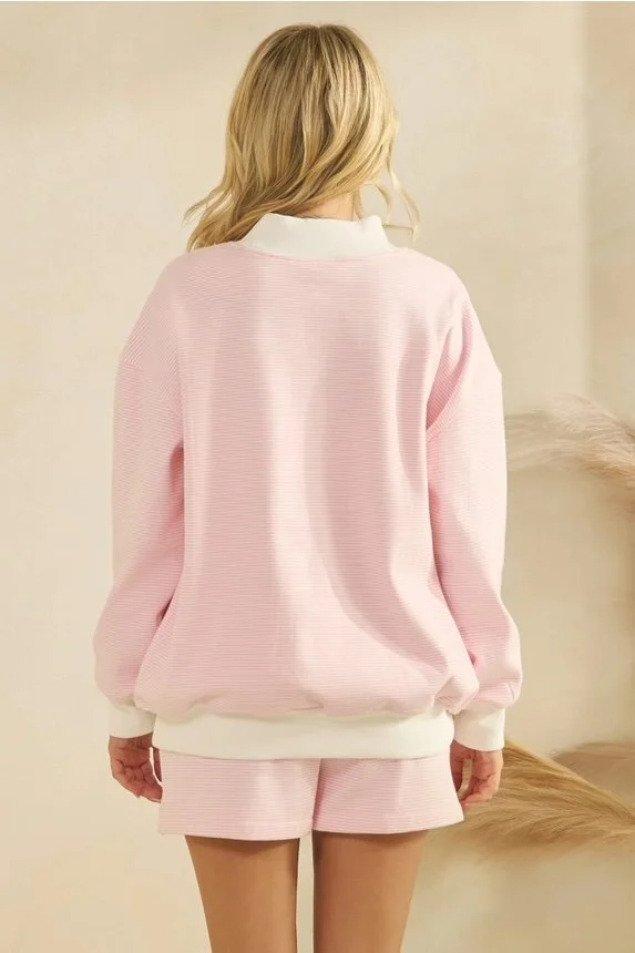 Harbor Striped Shorts Pink 3.jpg