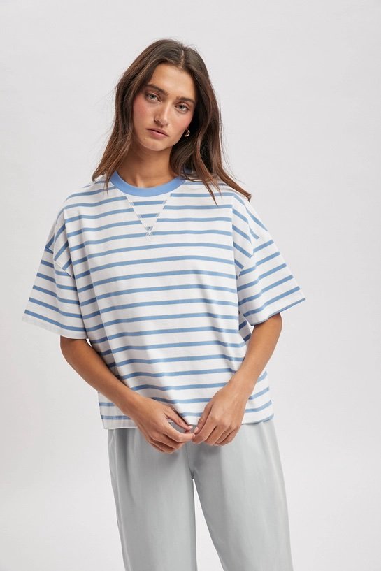 Ballpark Striped Tee