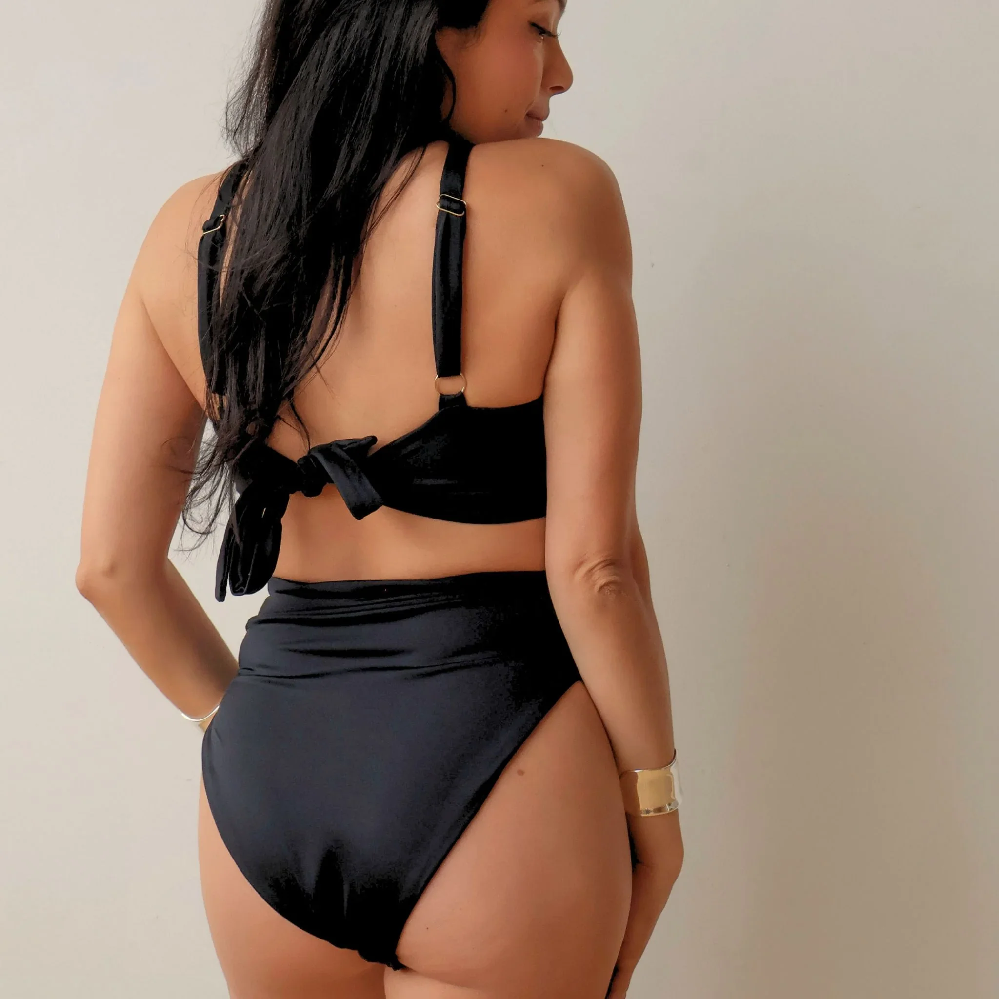 Barbados Bikini Bottom - Black.webp