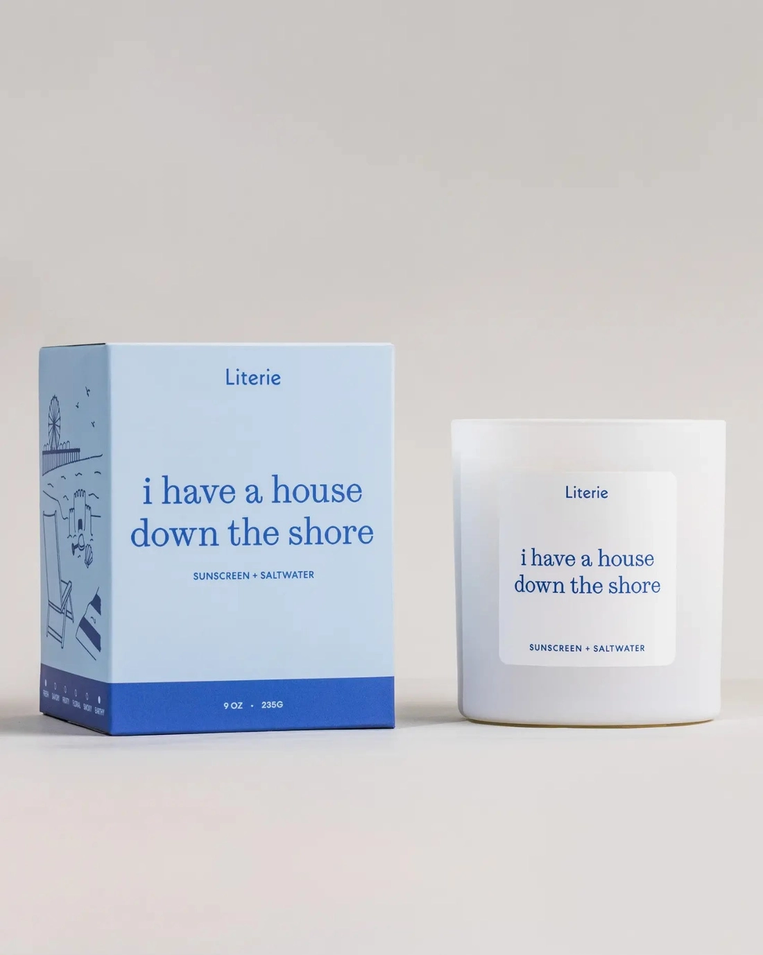 I Have A House Down The Shore Candle