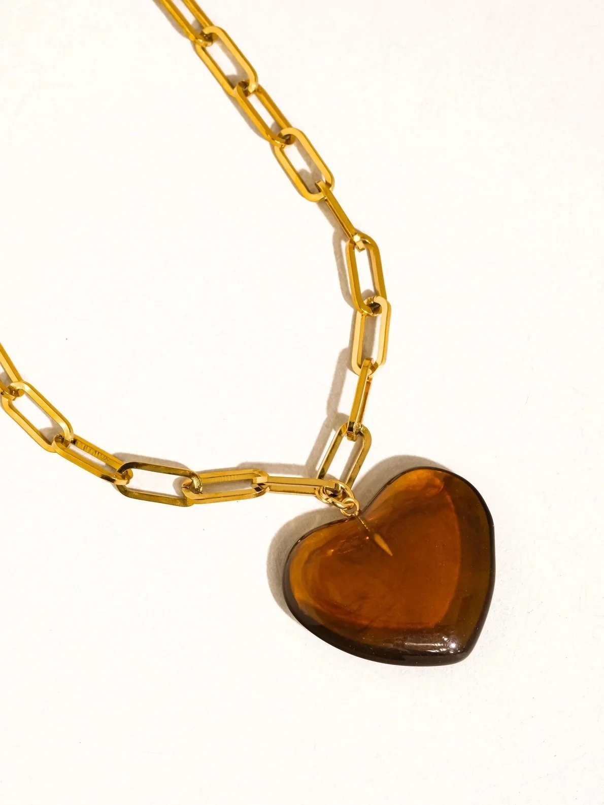 Rouelle Tortoise Heart Necklace