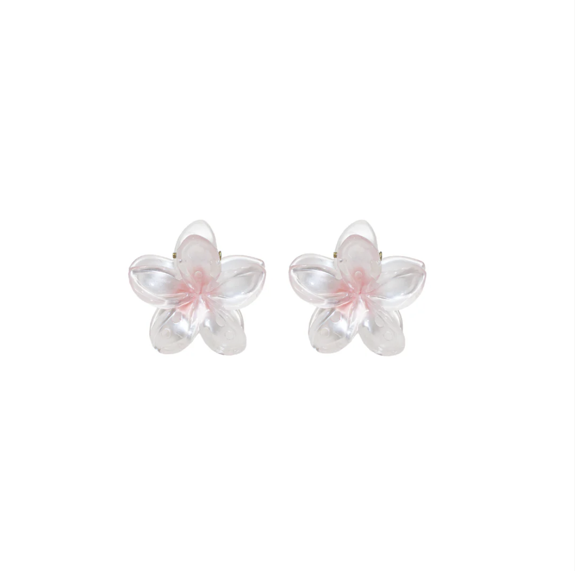 Emi Jay Baby Super Bloom Claw Clip Set – Rose Pearl
