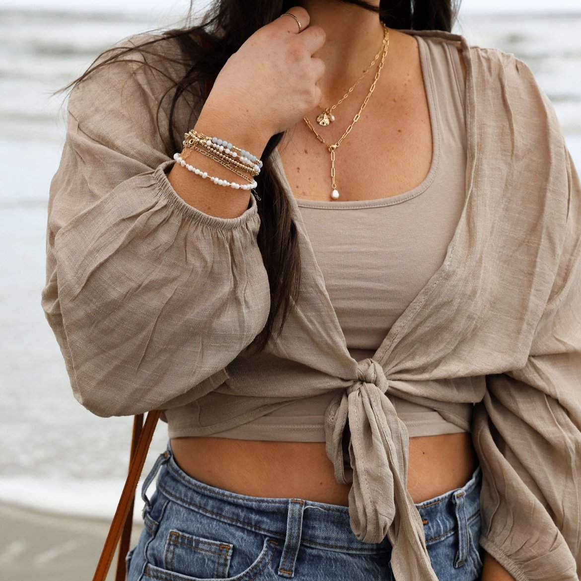 Sandy Pearl Charm Necklace 3.jpg
