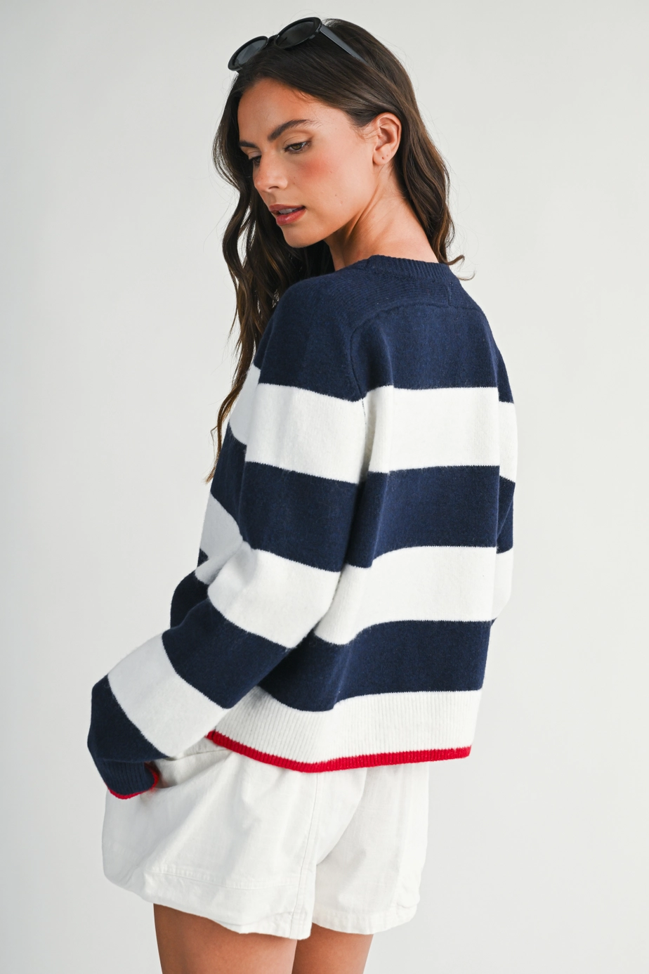 Navy Coastal Crewneck