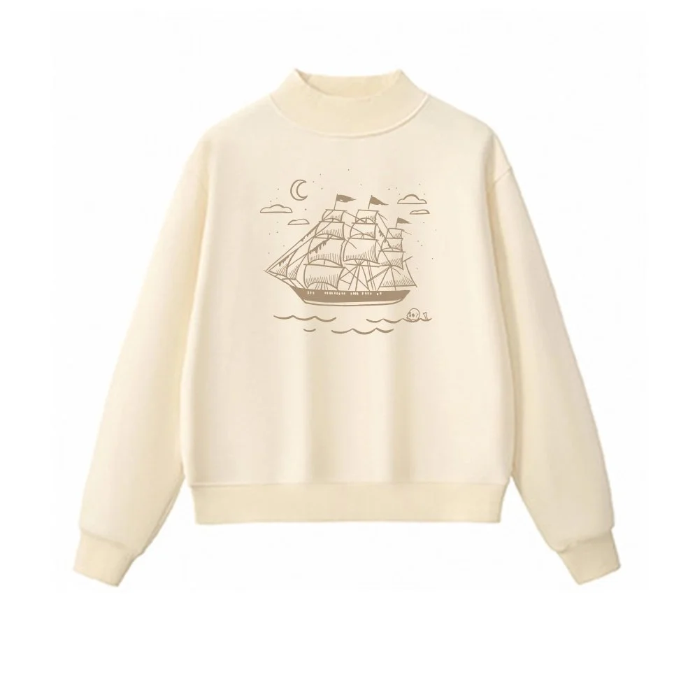 Ghost Ship Mockneck