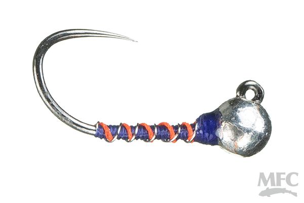 Jig Crossfit Zebra Midge Purple #18 - 6 Pack