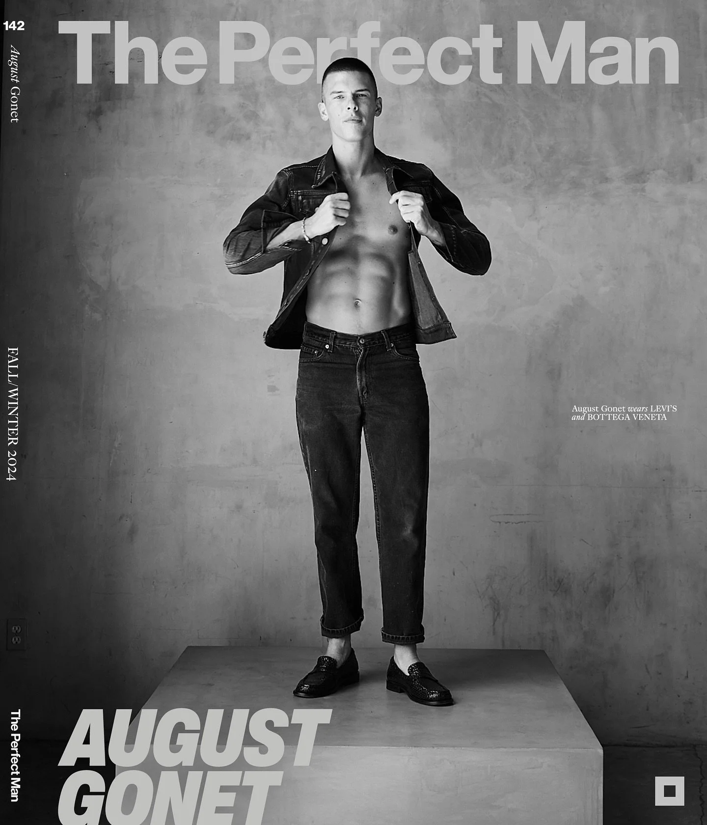 In the Mood for Denim: A very special edit which stars french beauty August Gonet in his favorite jeans for the winter season.

Complete story links in bio

Photography @cedricterrell 
Model @augustgonet