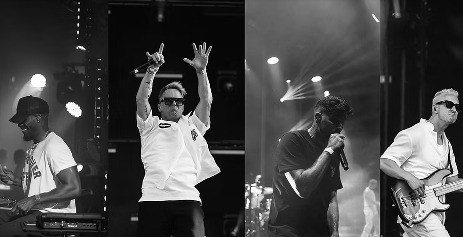 L27 Band on tour with Jason Derulo