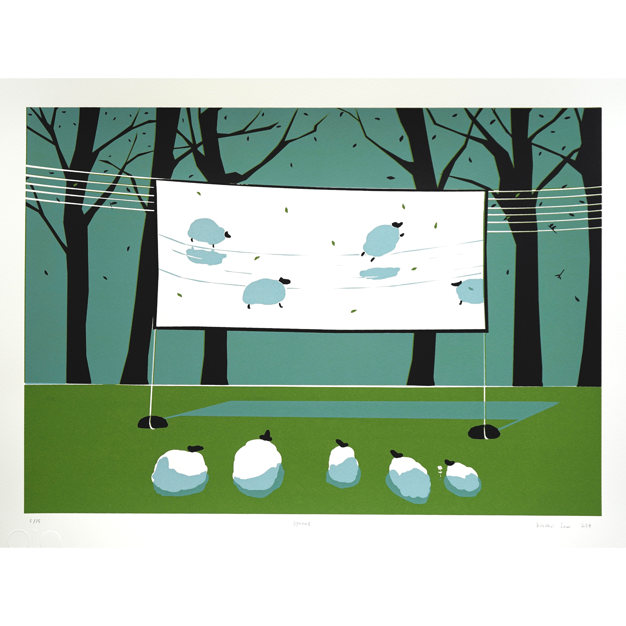 shapes songs - Limited Edition Prints (Edition 3 of 15) - Sprout