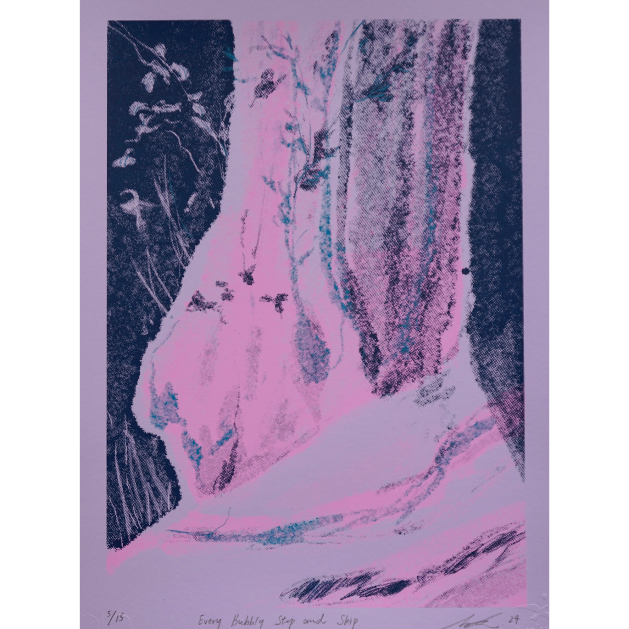 shapes songs - Limited Edition Prints (Edition 3 of 15) - Every Bubbly Step and Skip