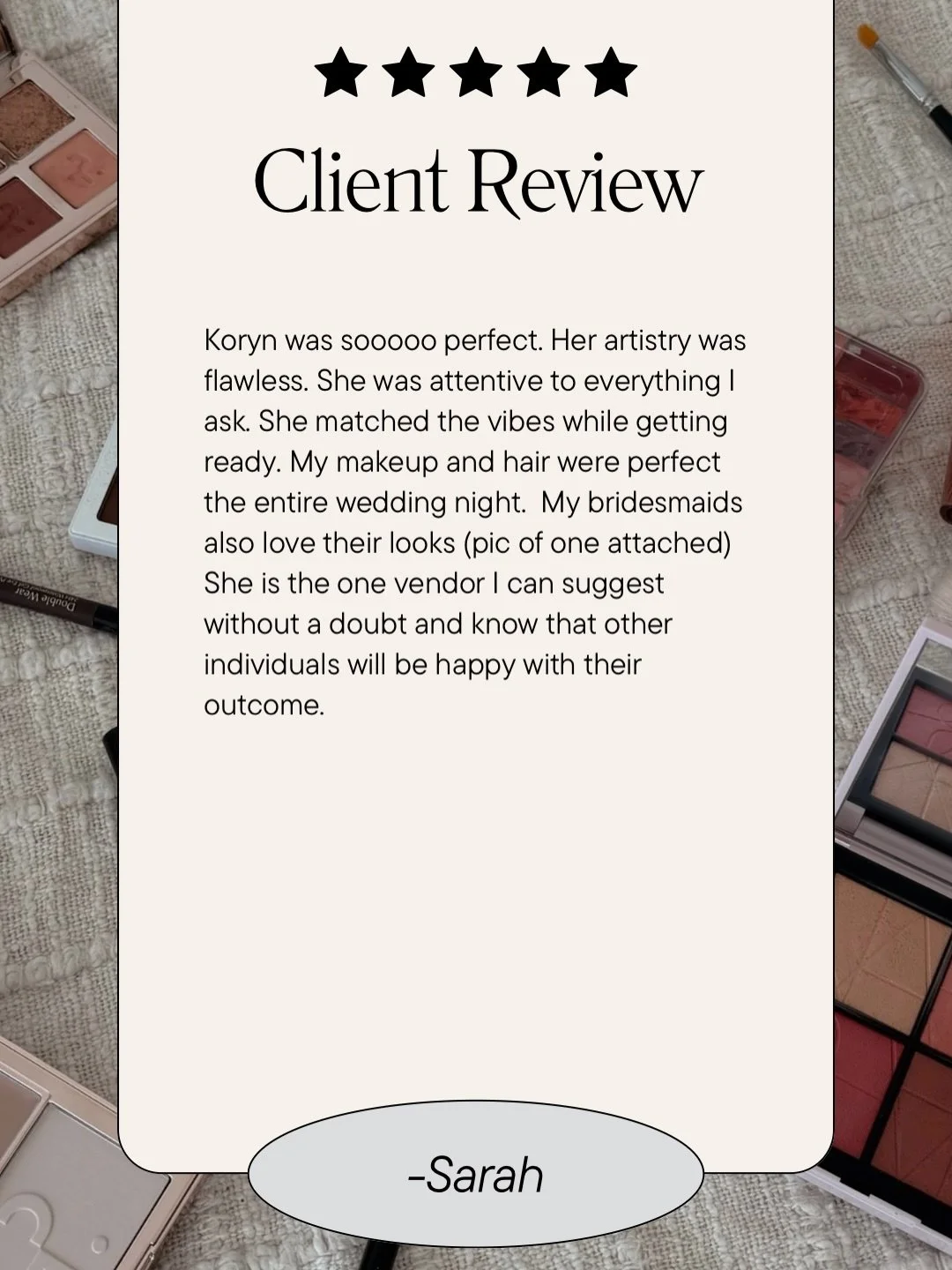 ⭐️⭐️⭐️⭐️⭐️ New review just dropped! 

I have the best brides🥰

#bridalmakeupandhair #bridalmakeupartists