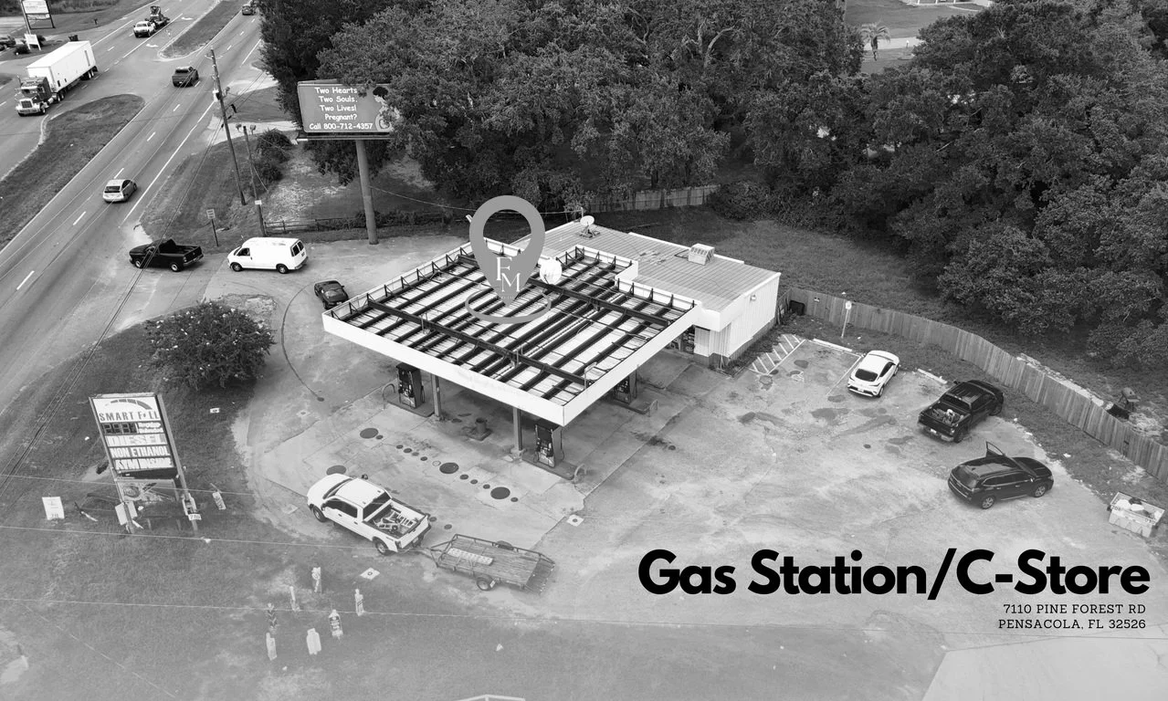 SALE PENDING-1+ Acre Gas Station: Pensacola, FL