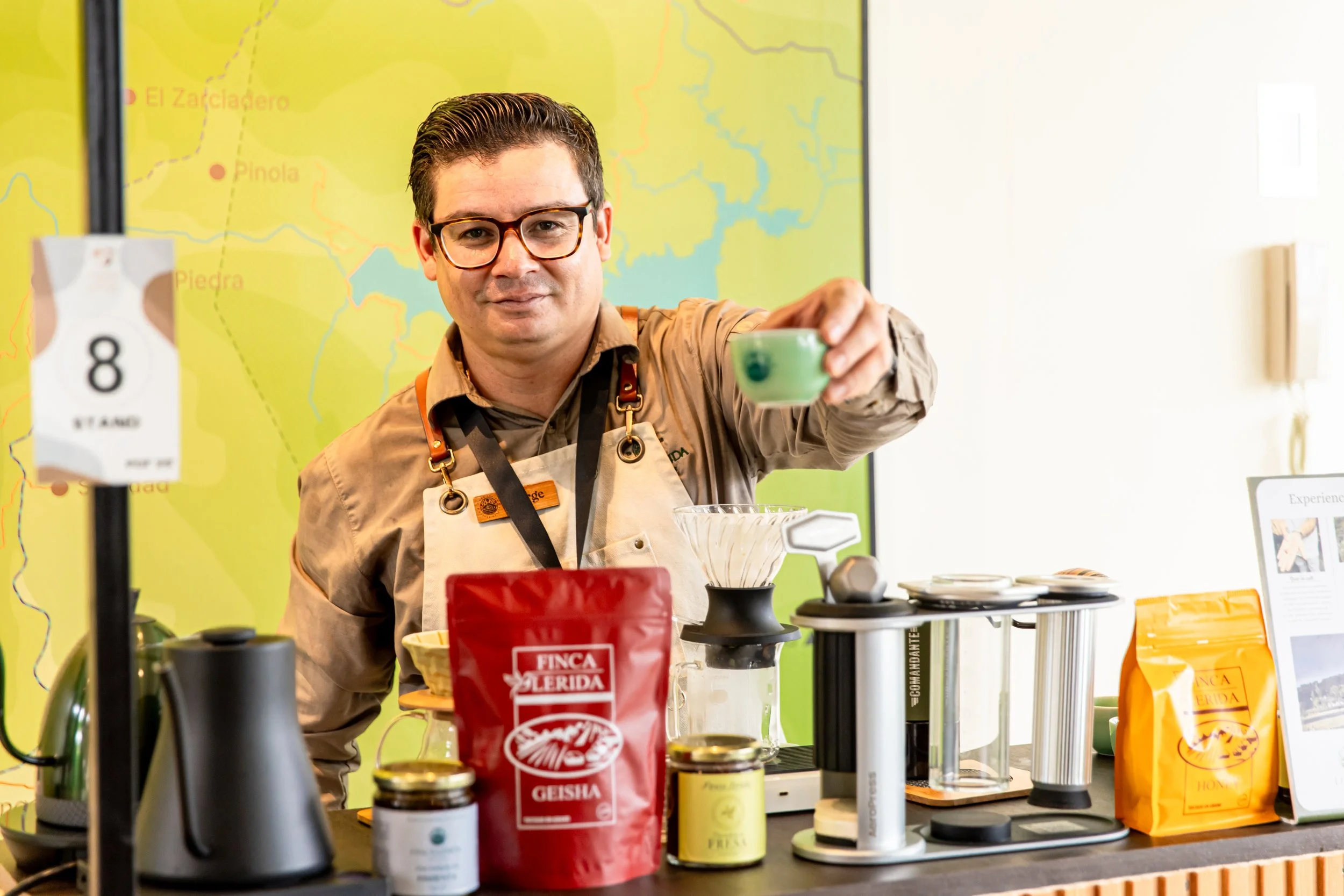 Café geisha panameño