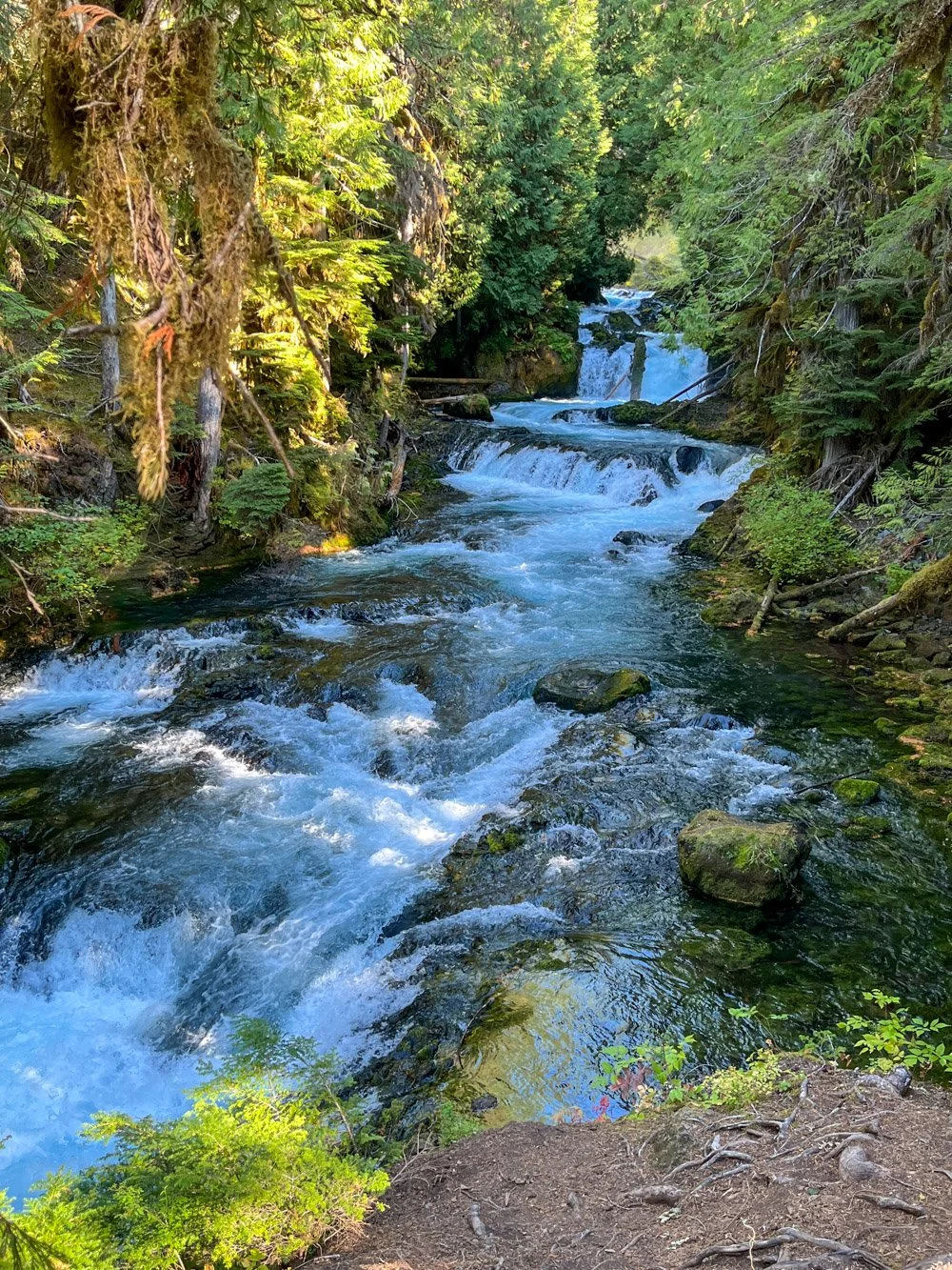 Rushing river