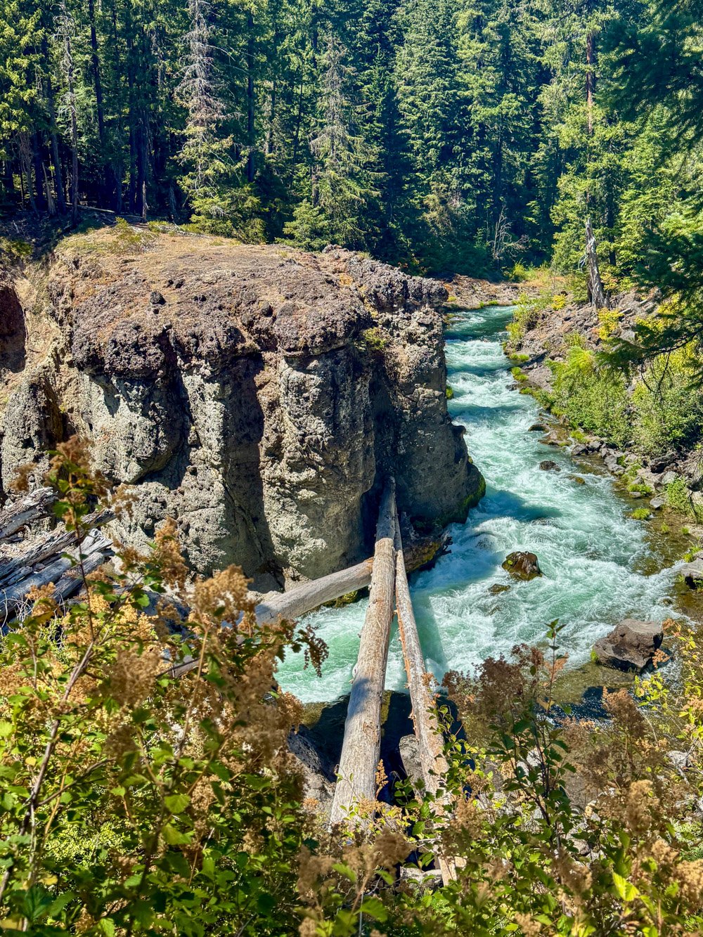 Top of Takelma Gorge
