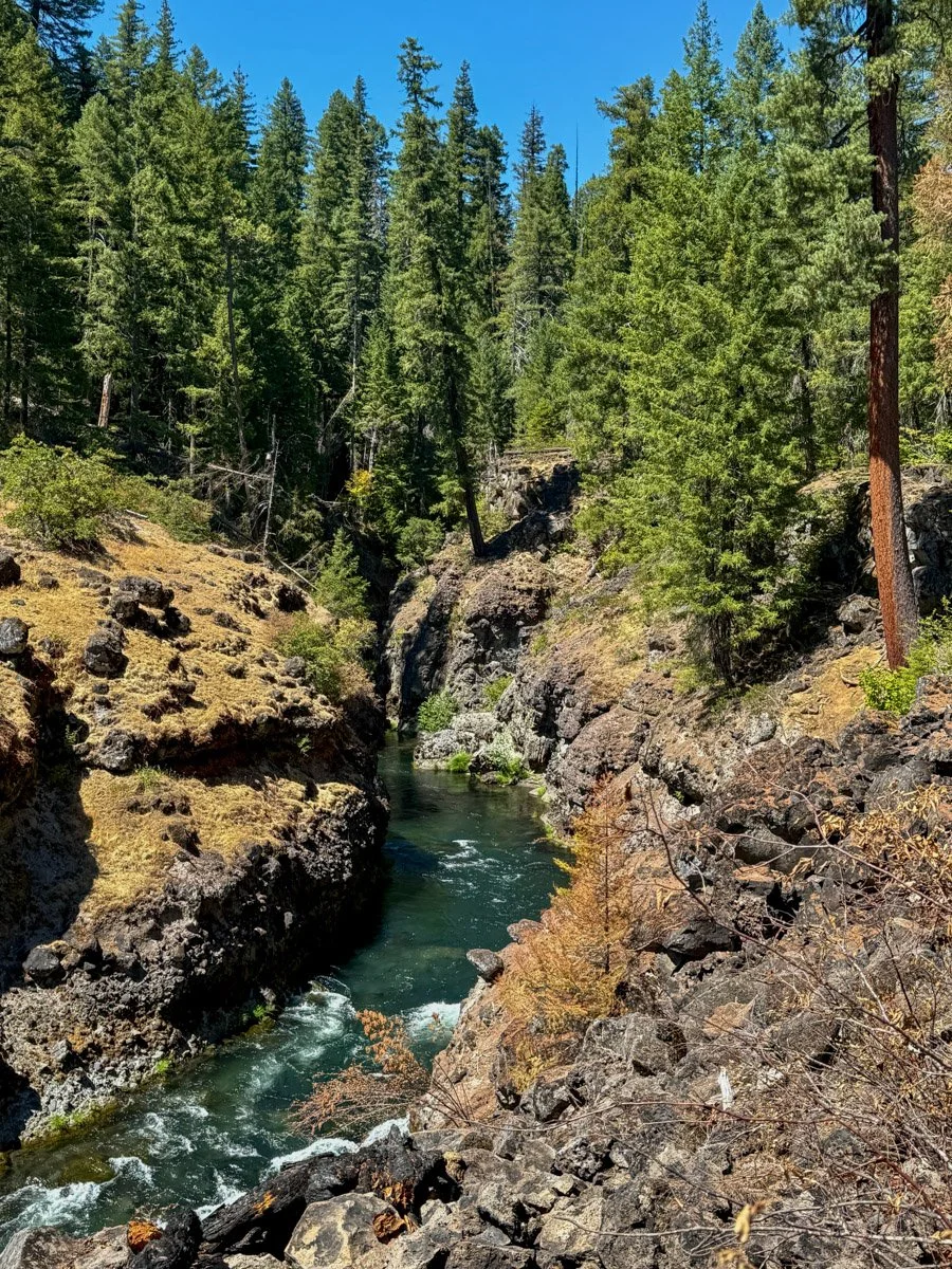 Lower gorge