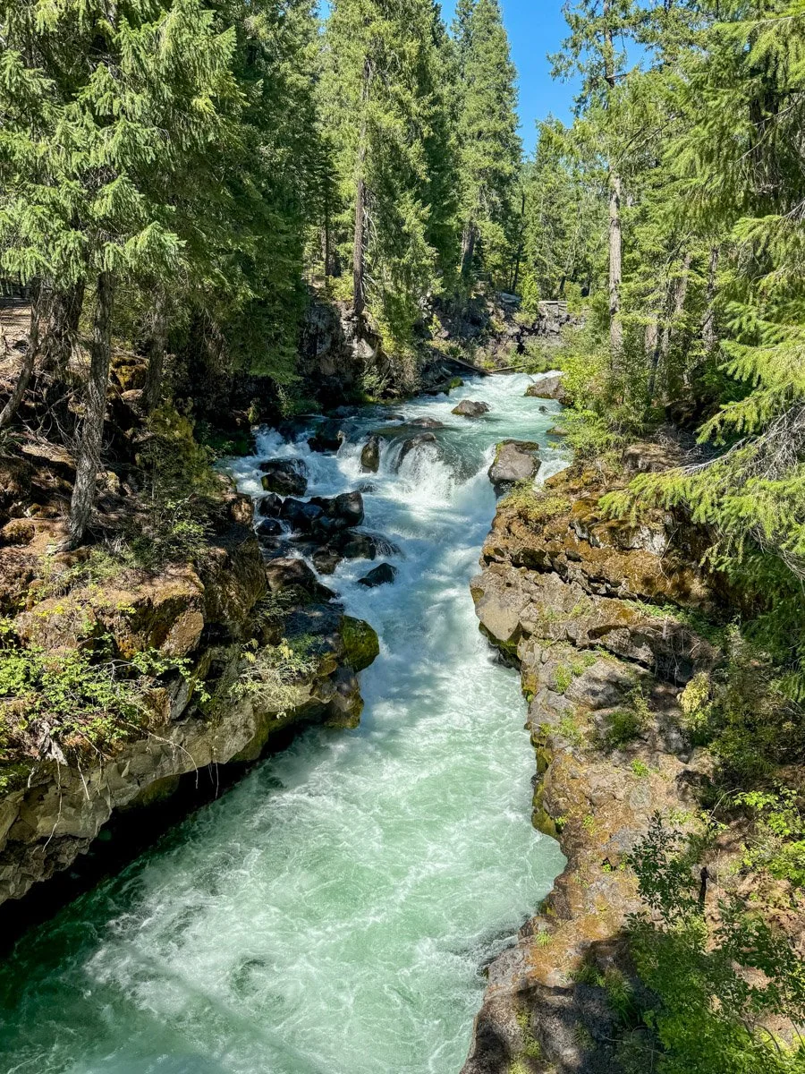 Another gorge in the upper Rogue River