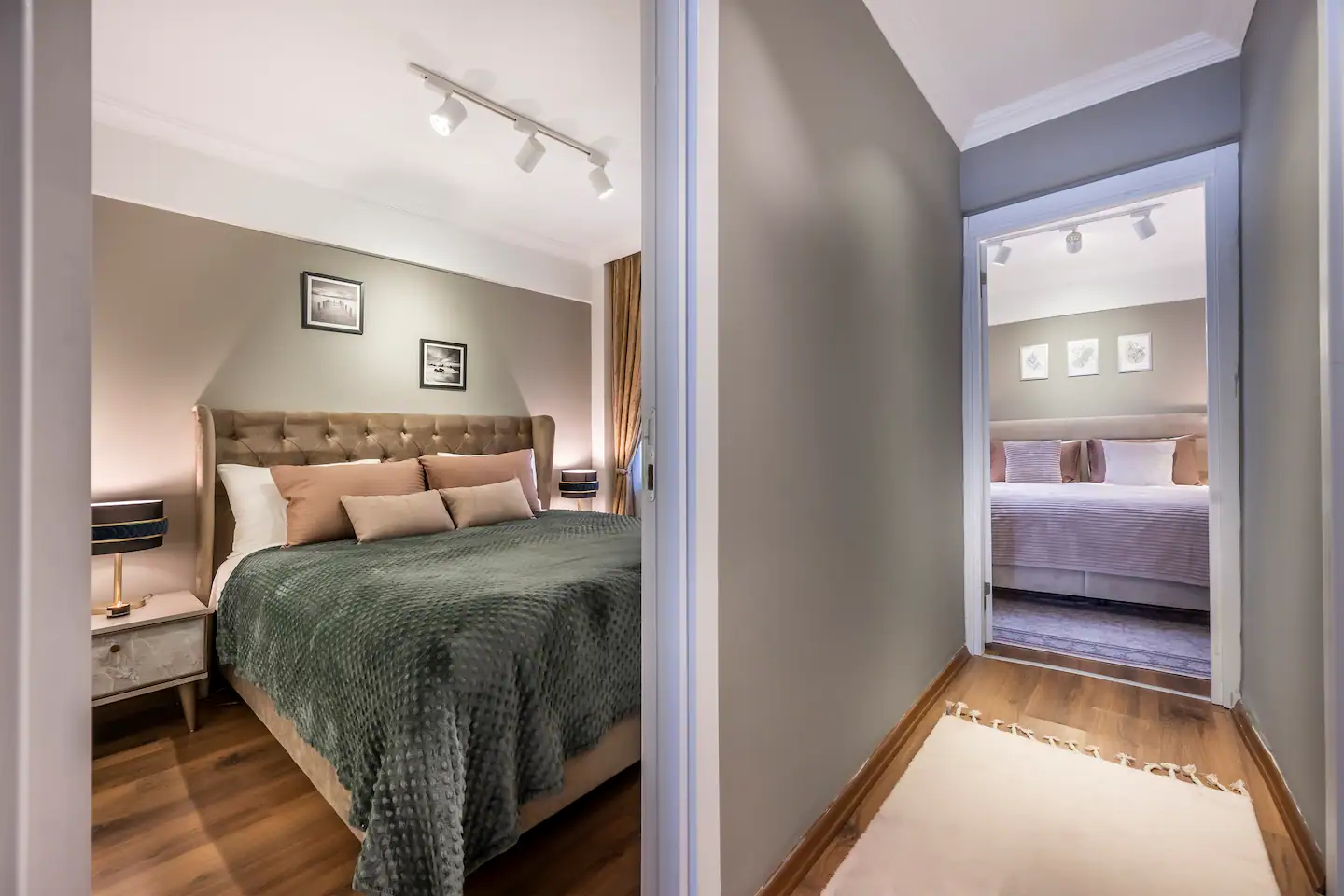 Hallway Dividing Bedrooms