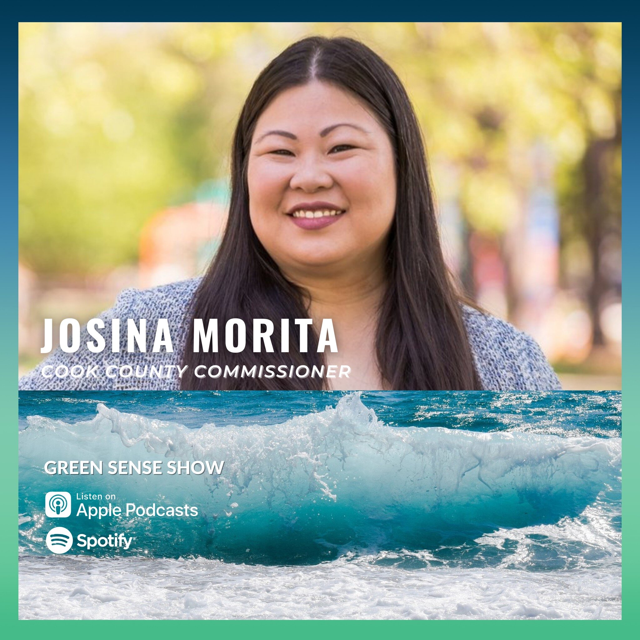 New interview with Cook County Commissioner Josina Morita on World Water Day about water conservation and water responsibility. #water #Chicago