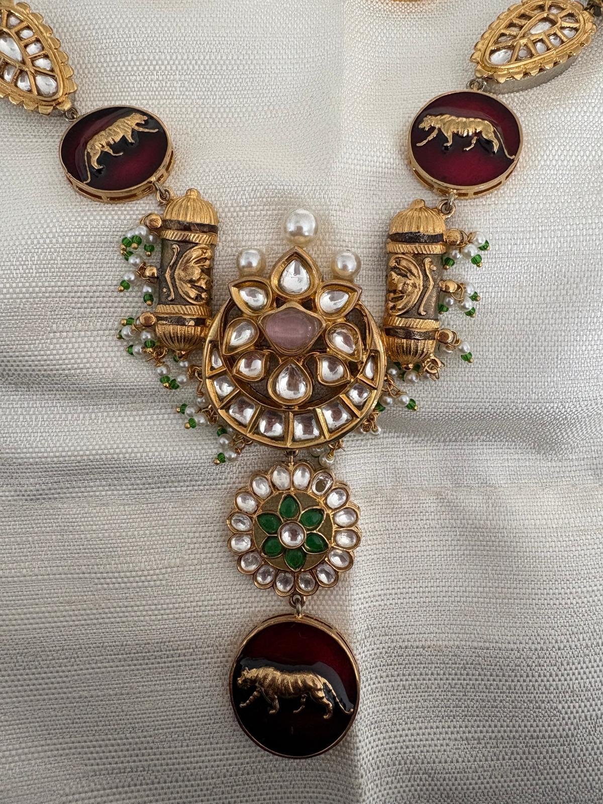 GULNAAR - Sabyasachi Regal Kundan Set