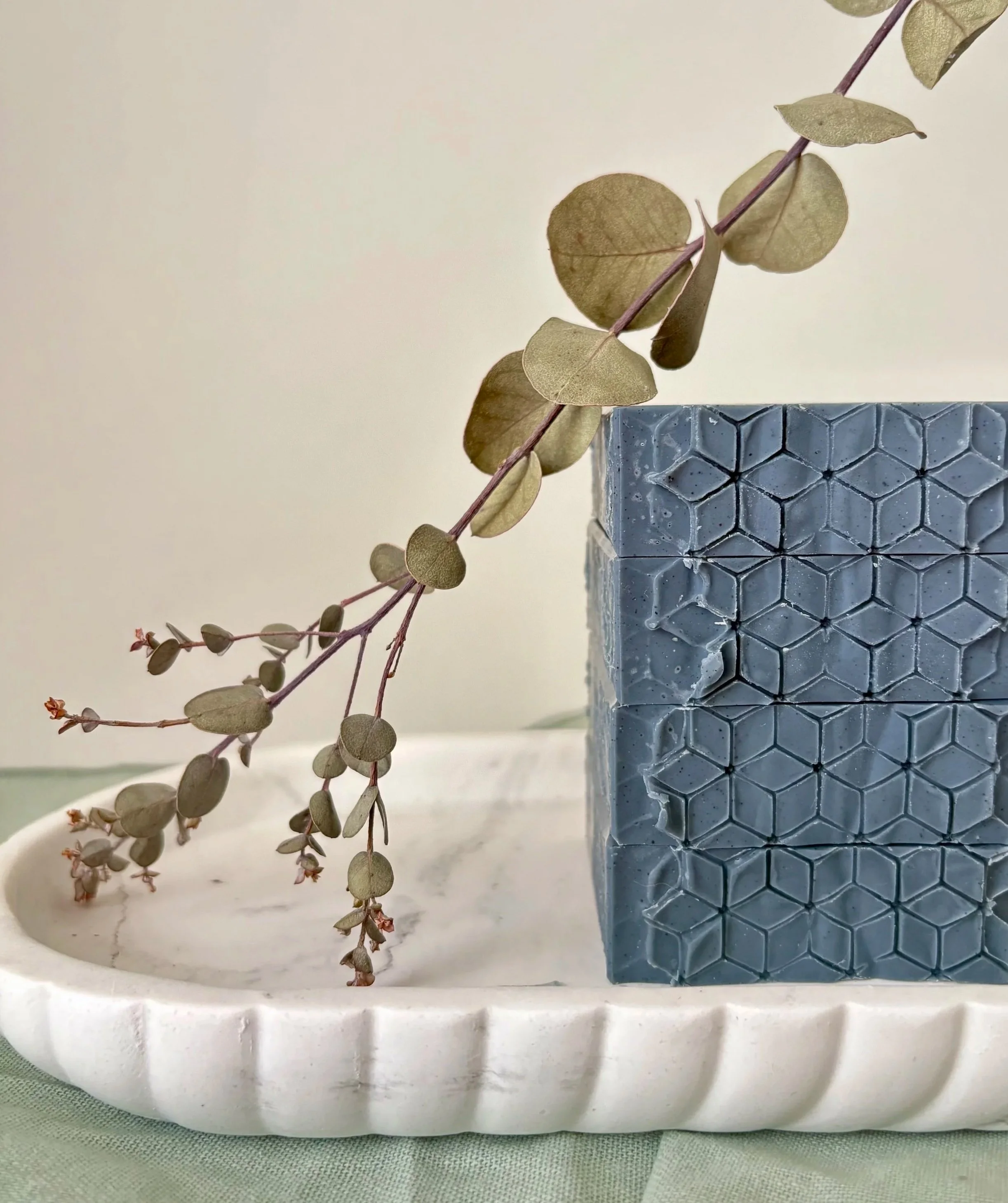 Eucalyptus & Mint Soap, fresh and minty, everyday use, handmade soap, NZ