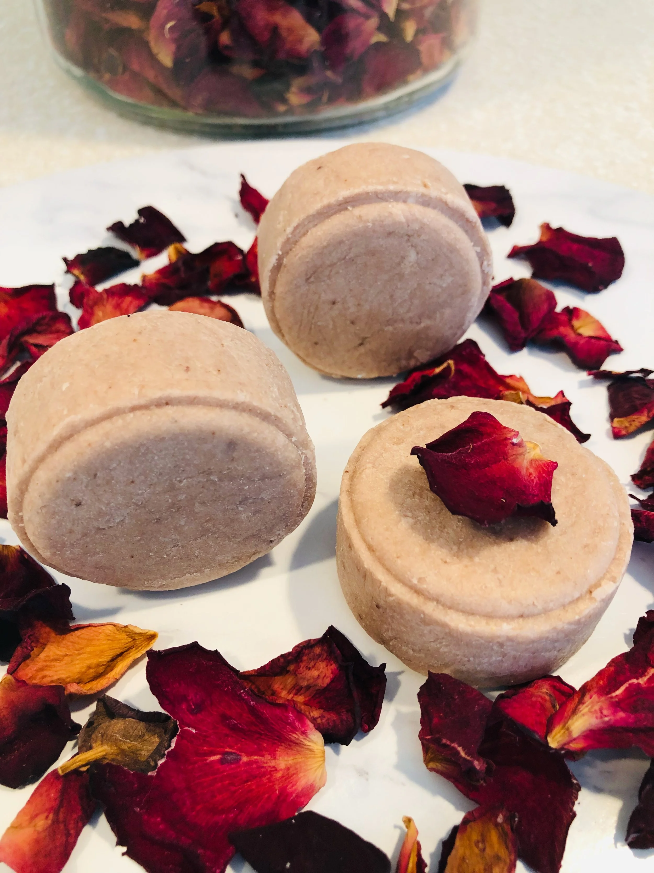 Rose & Ylang Ylang Shampoo Bar, solid shampoo for normal, everyday use, NZ