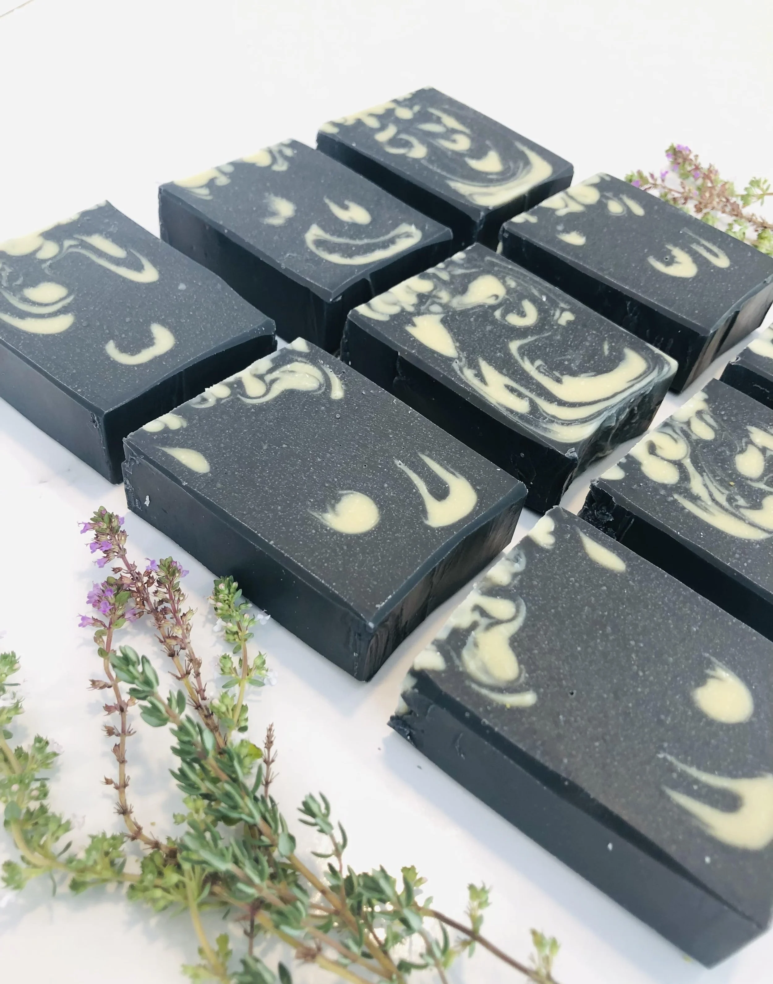 Charcoal & Thyme Facial Soap for teenage troubled acne prone skin, NZ