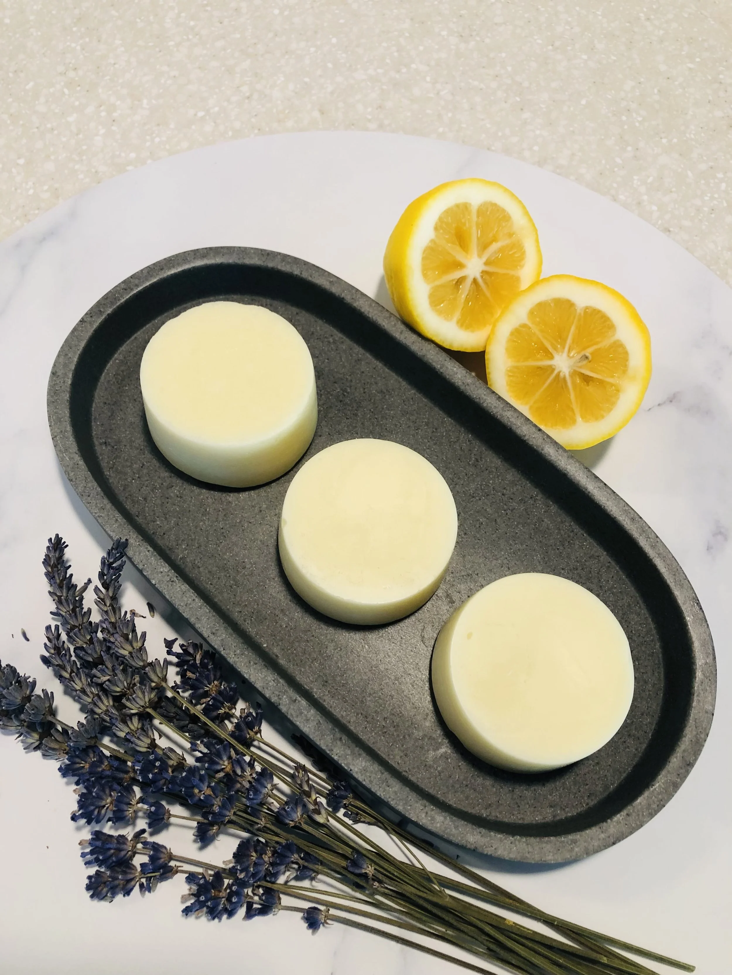Lavender & Lemon Solid Conditioner Bar, Nelson, NZ