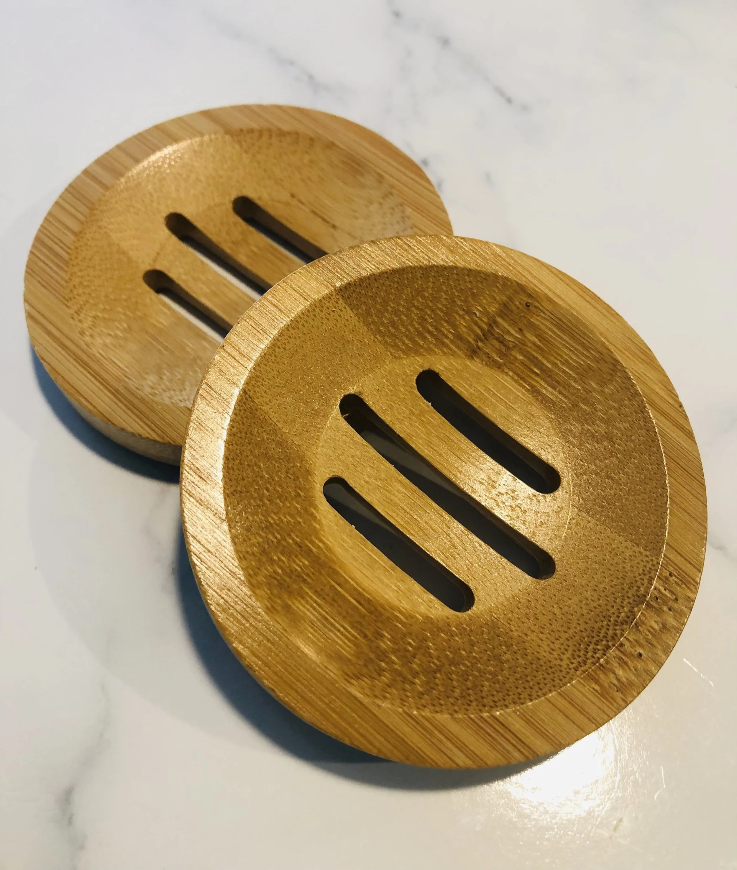 Wooden Round Soap Dish