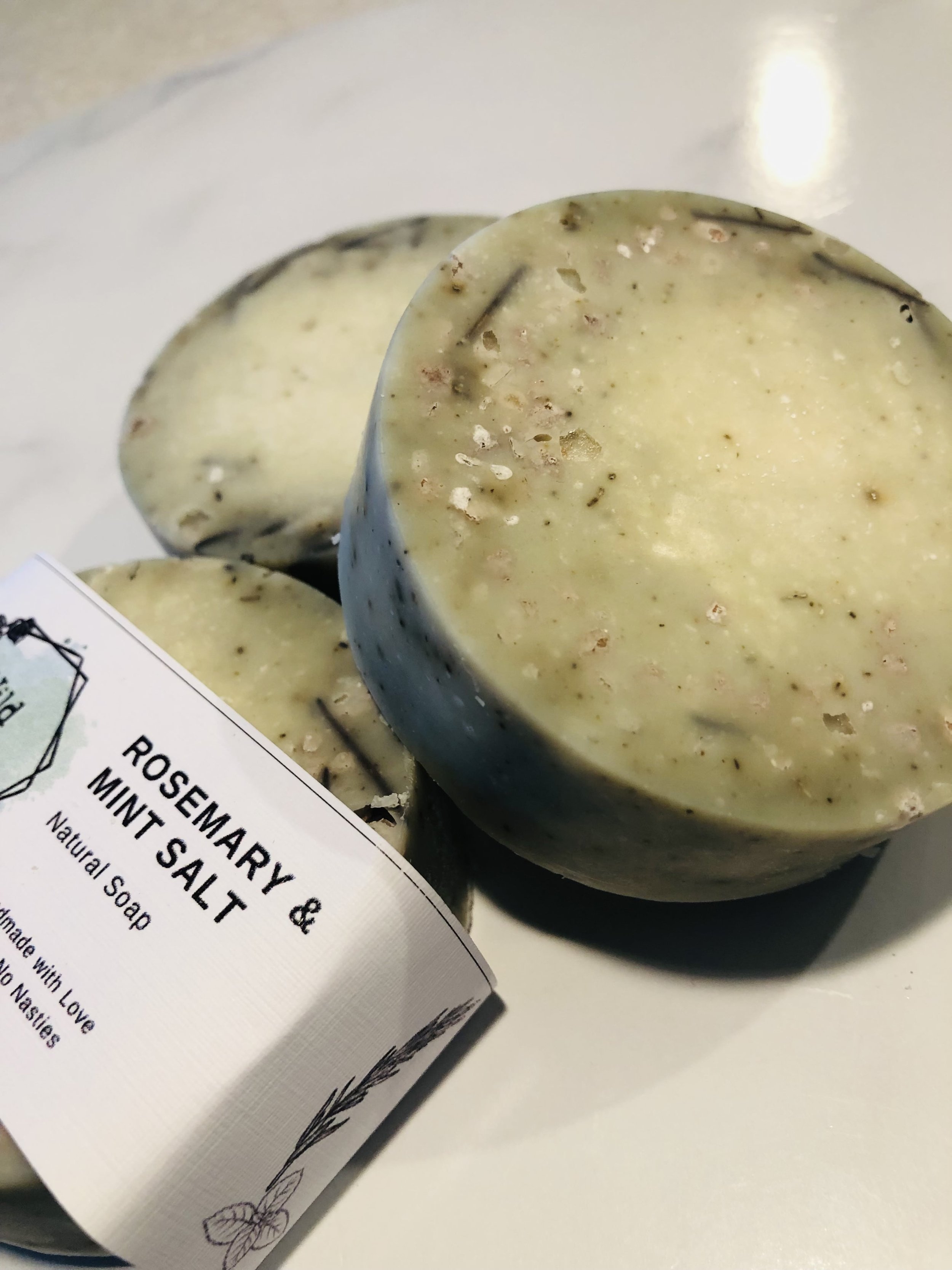 Wild Mara Rosemary & Mint Salt Soap