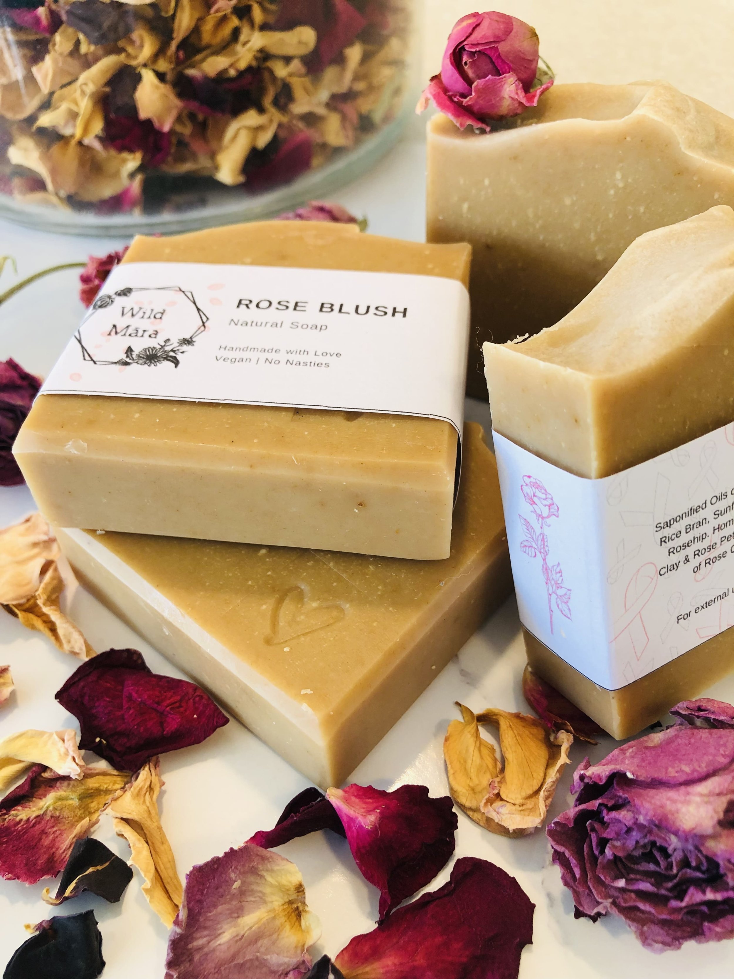 rose blush soap