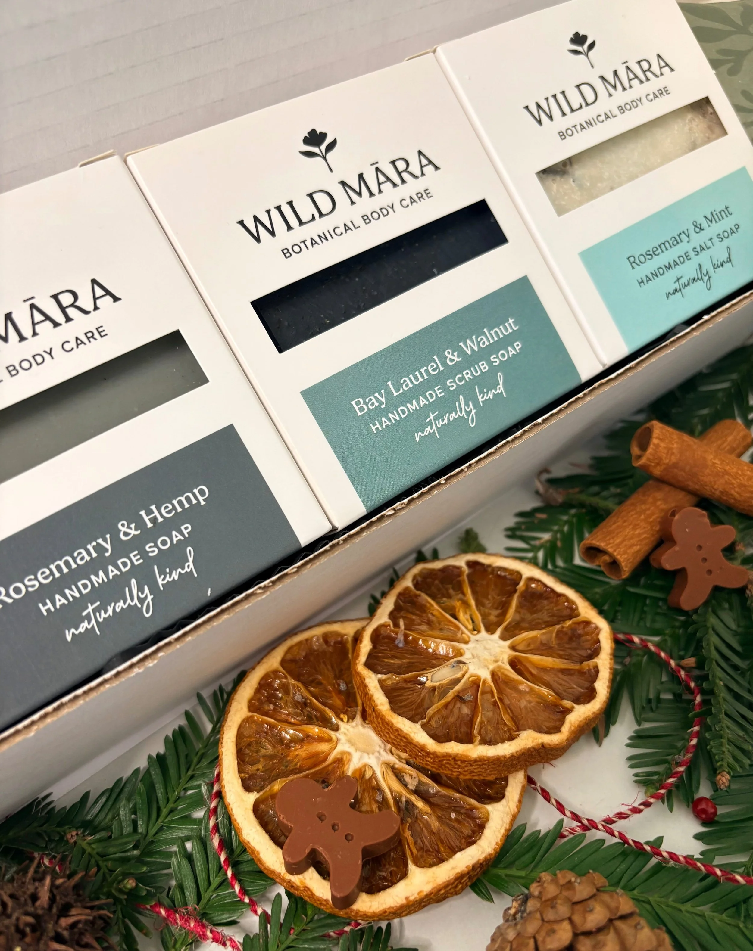 gift set featuring three soaps perfect for your man
