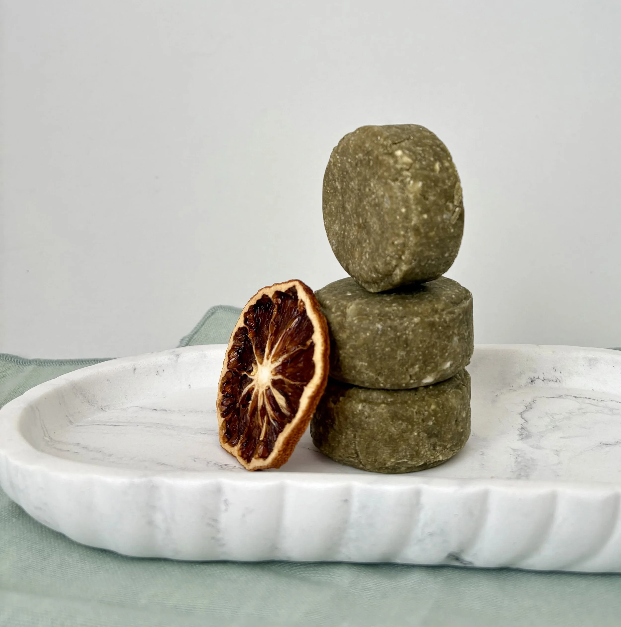 Lemongrass and Grapefruit Shampoo Bar: Normal to Oily Hair and Scalp