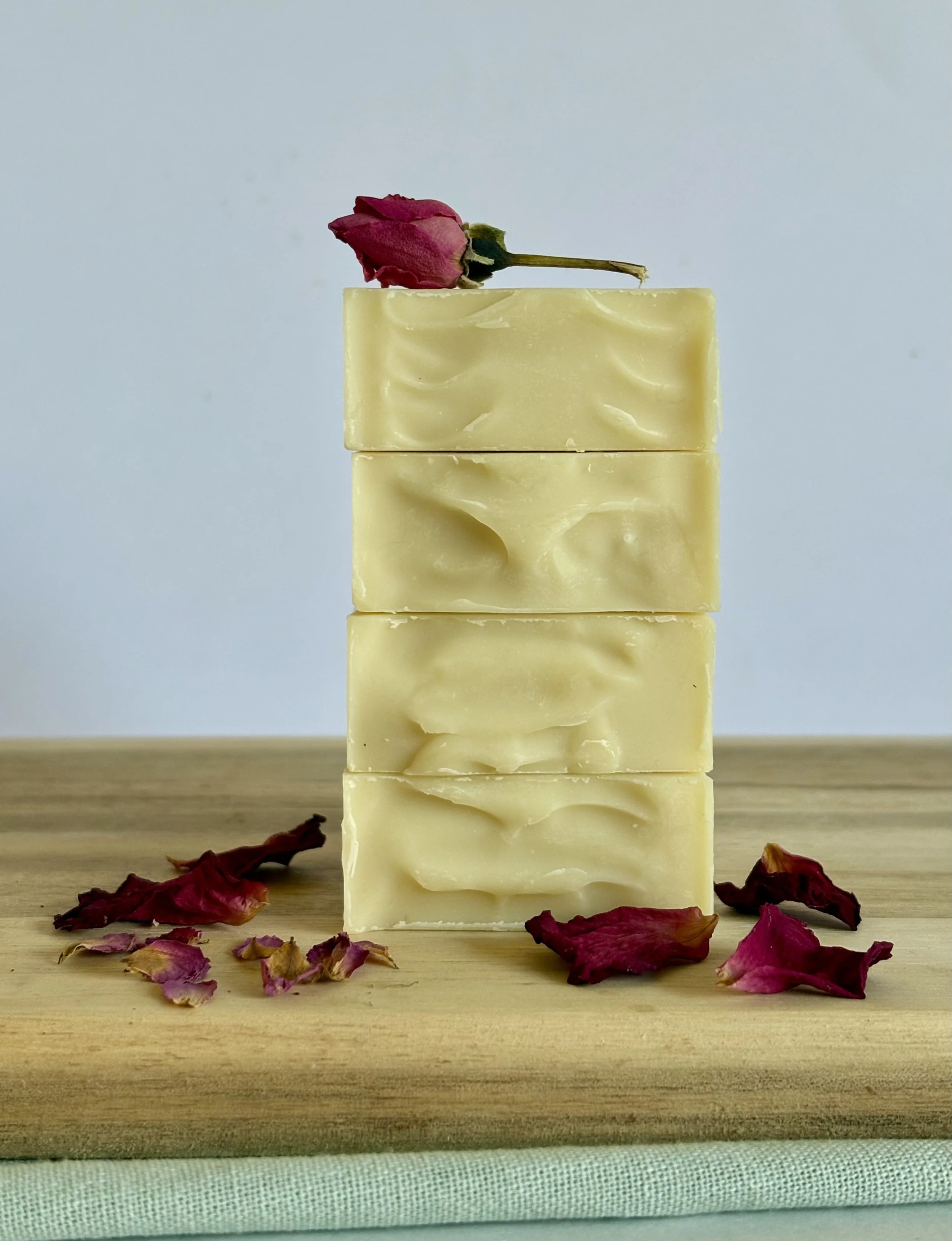 Neroli & Rose Facial Soap, creamy, gentle, nourishing for dry, mature skin, NZ