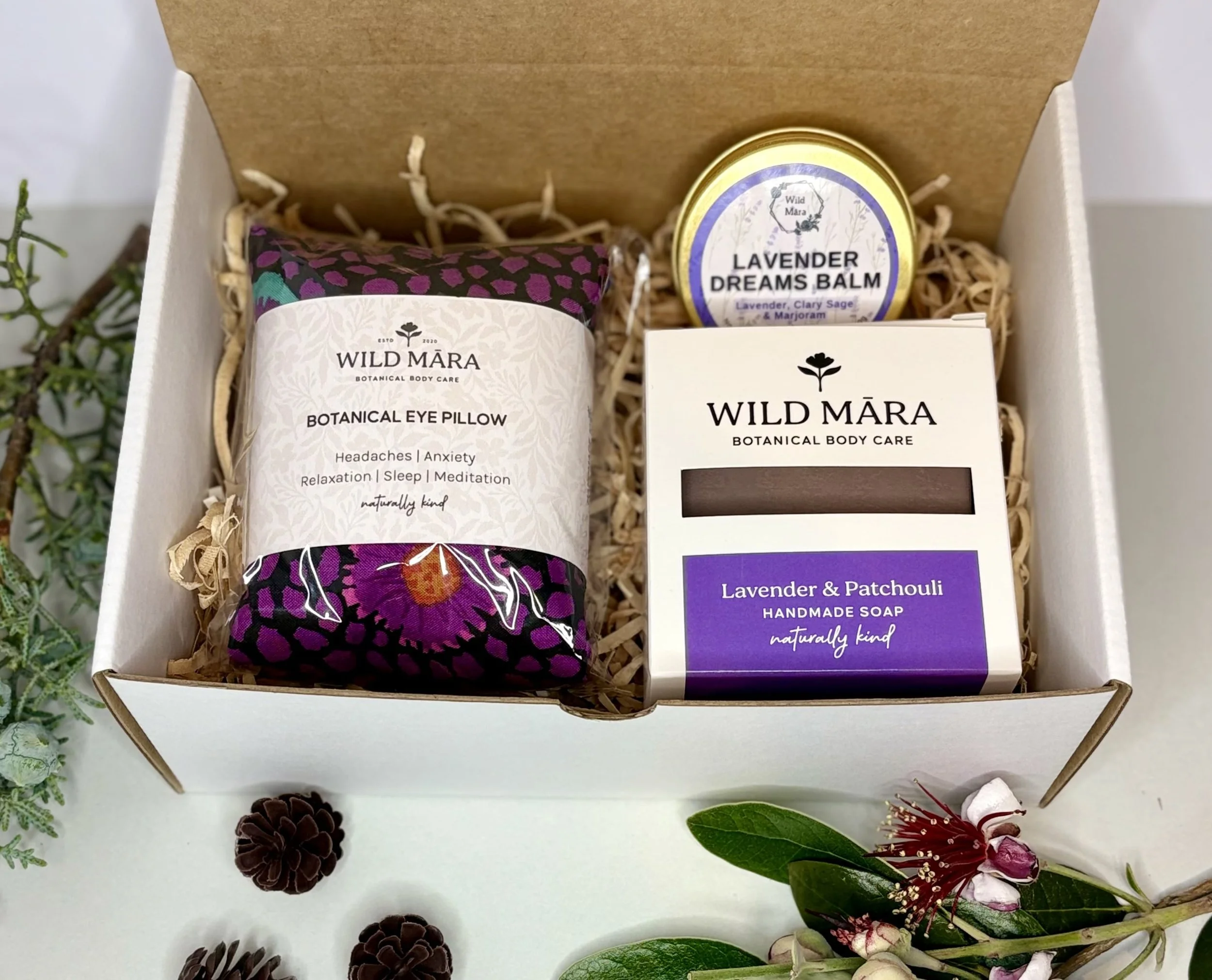 Rejoice Gift Box, restful, mindful, body care gift set, NZ