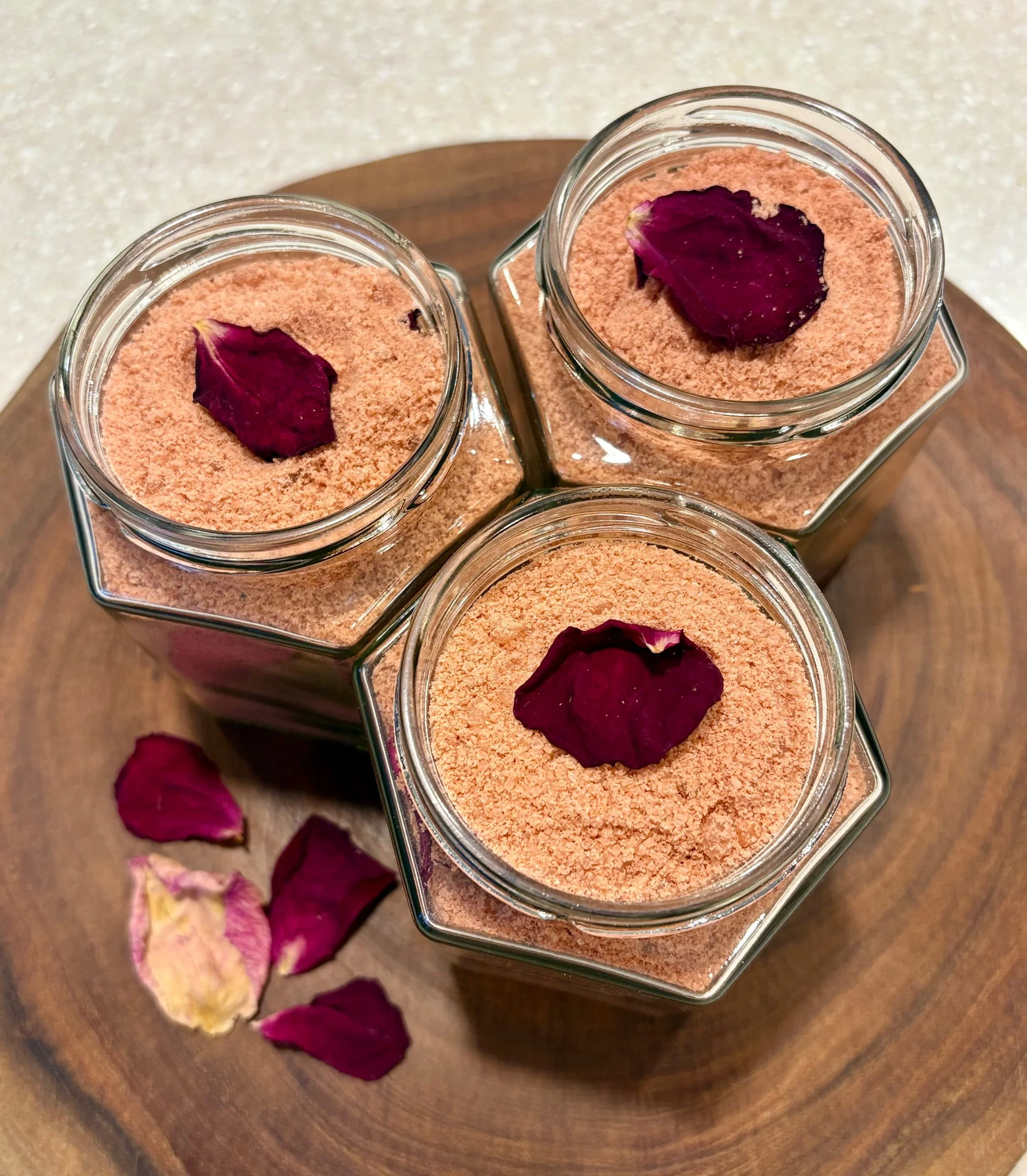 Wild Māra Natural Soaps and Bodycare New Zealand Wild Mara Coconut Rose Bath Salts