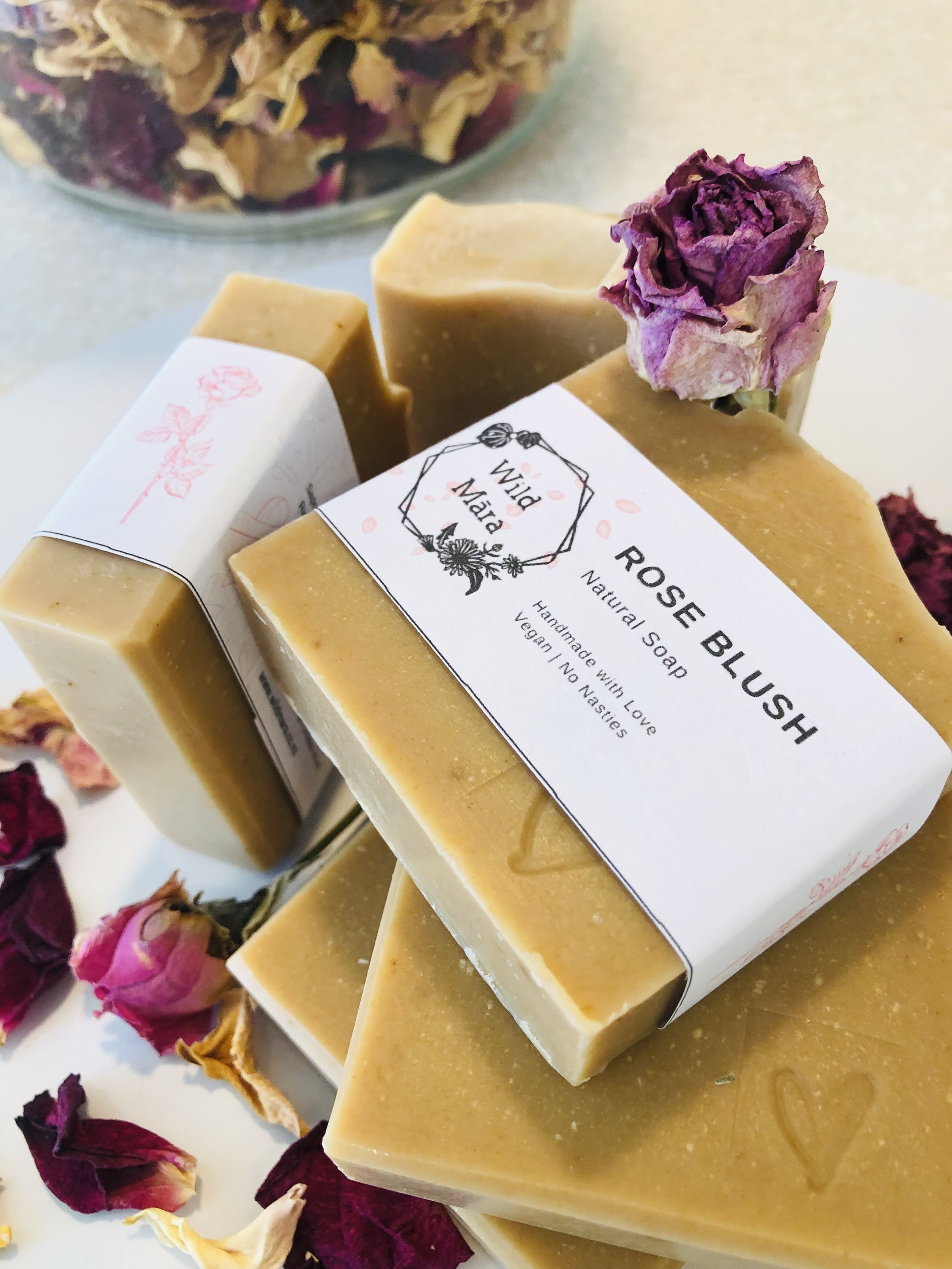 rose blush soap