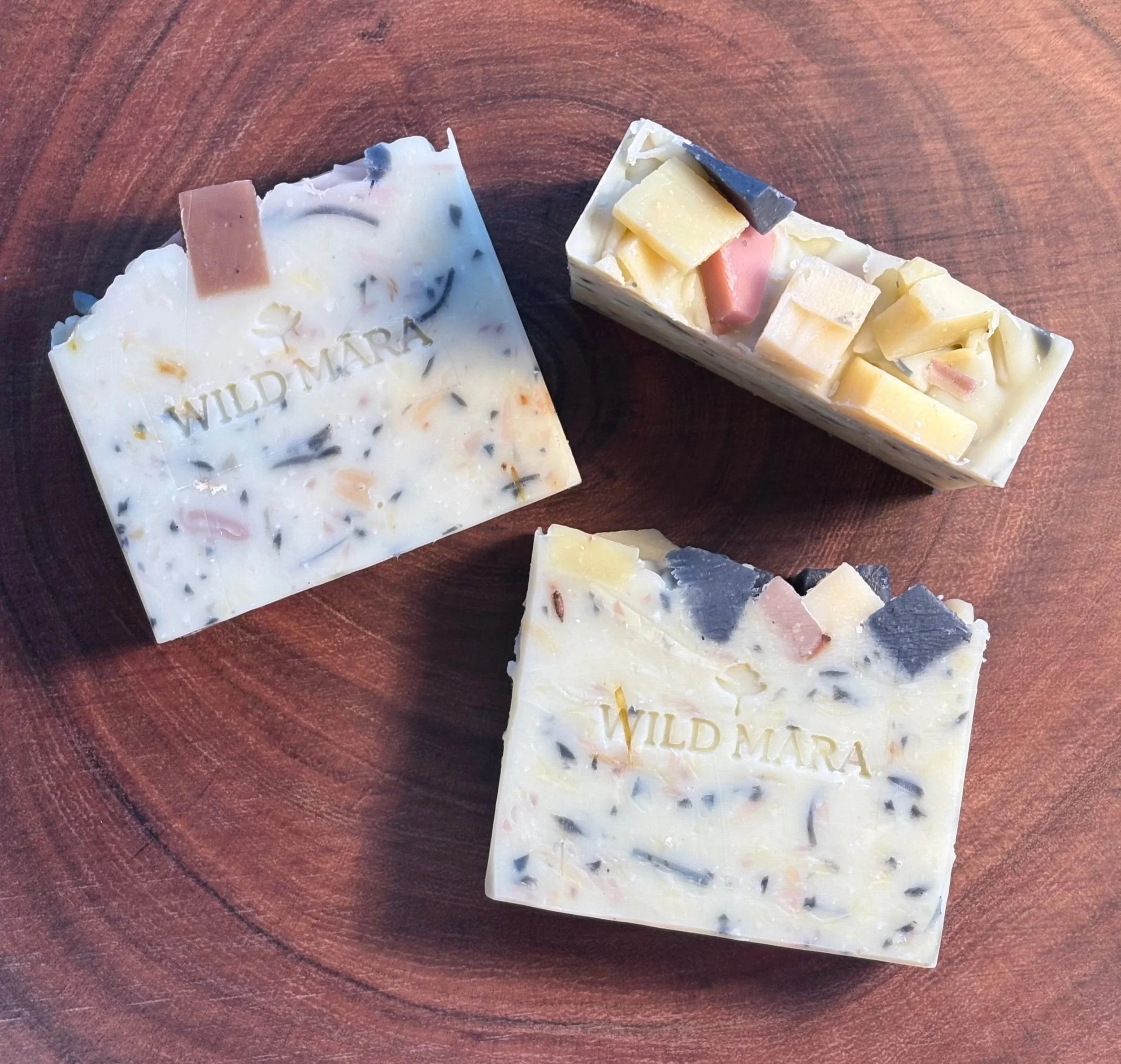 Celebration Soap, soap confetti, handmade soap, Nelson NZ
