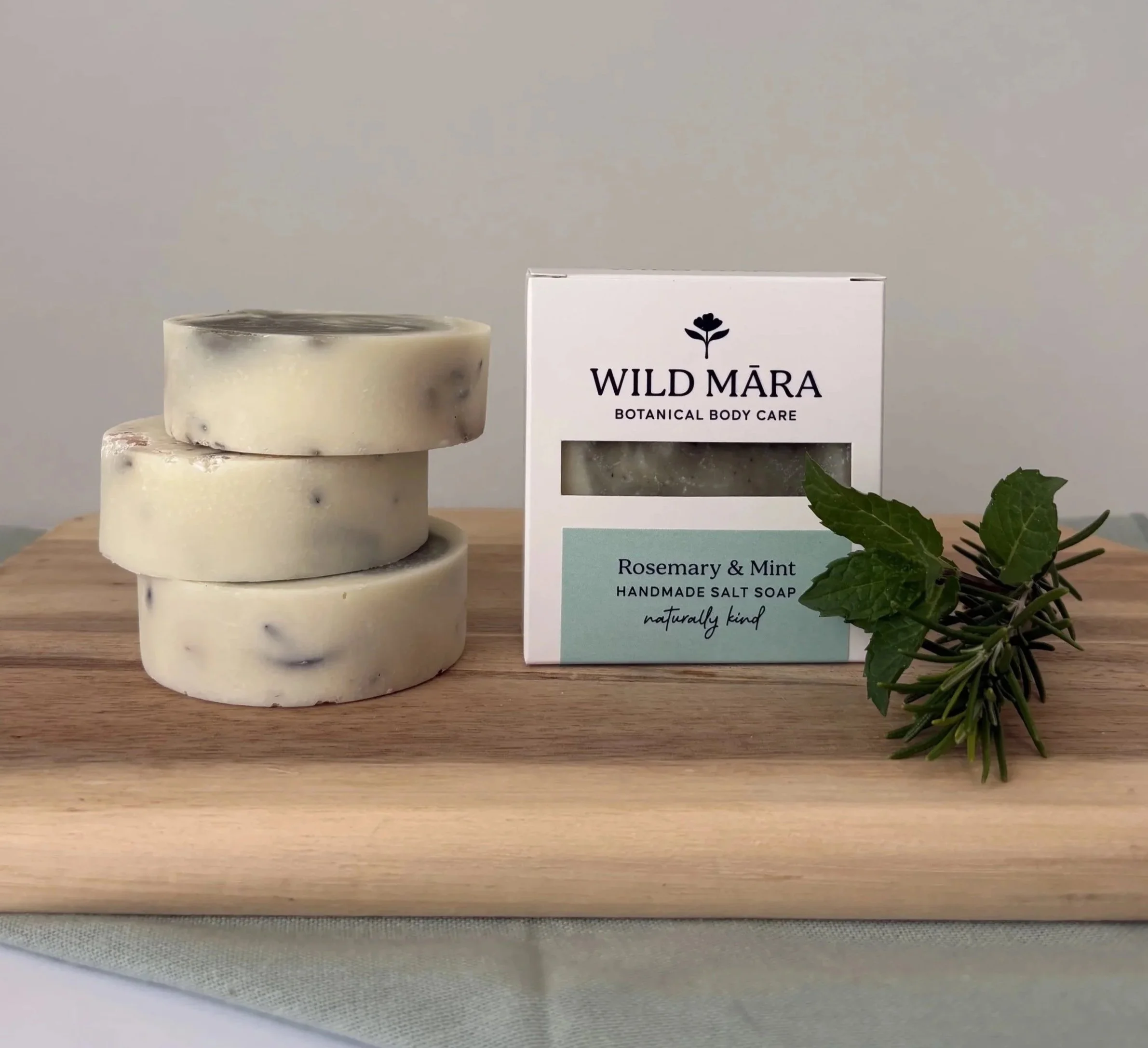 Rosemary and Mint Salt Soap