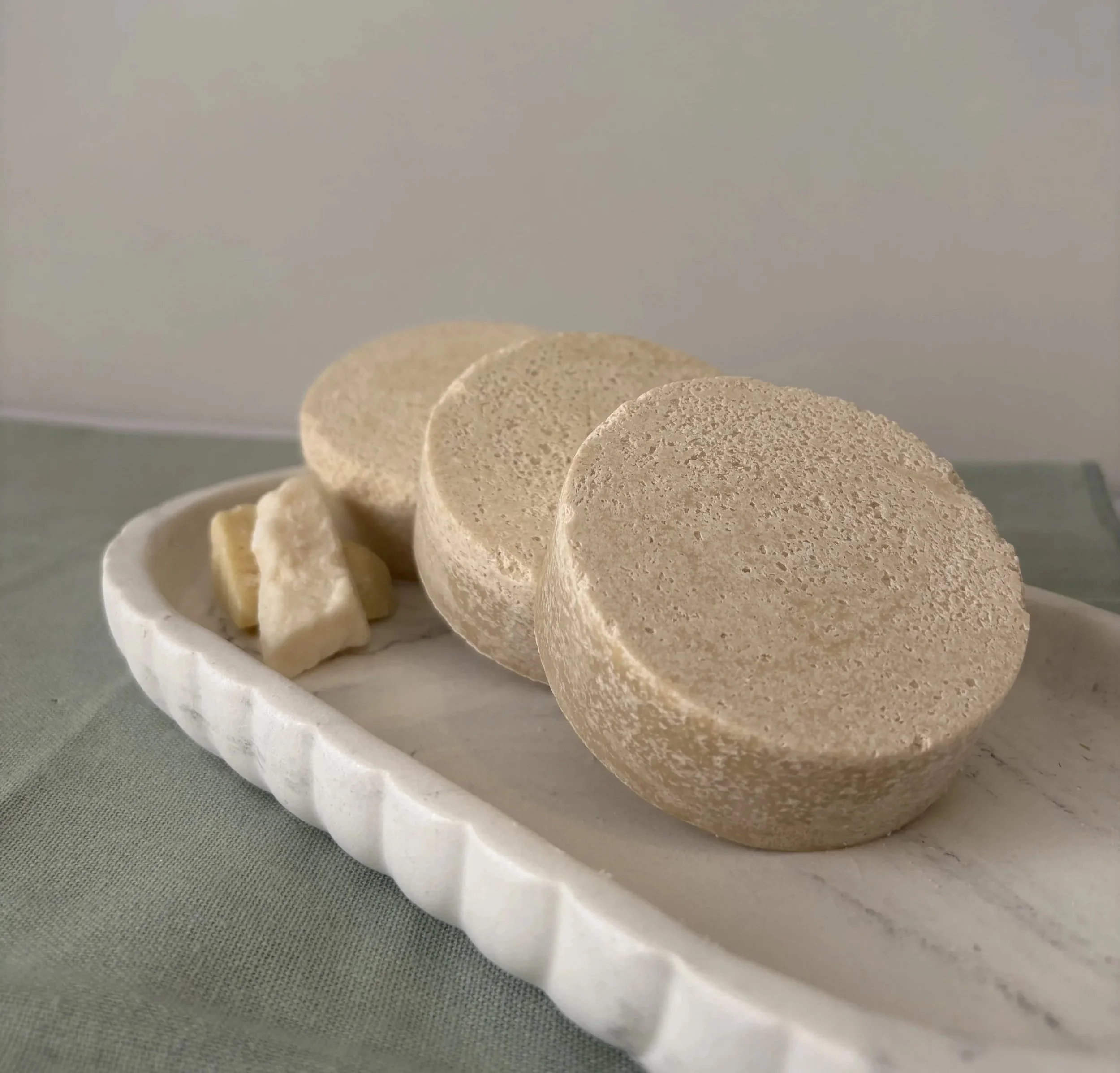 Triple Butter Salt Soap with shea, mango & cocoa butter, Handmade soap, NZ