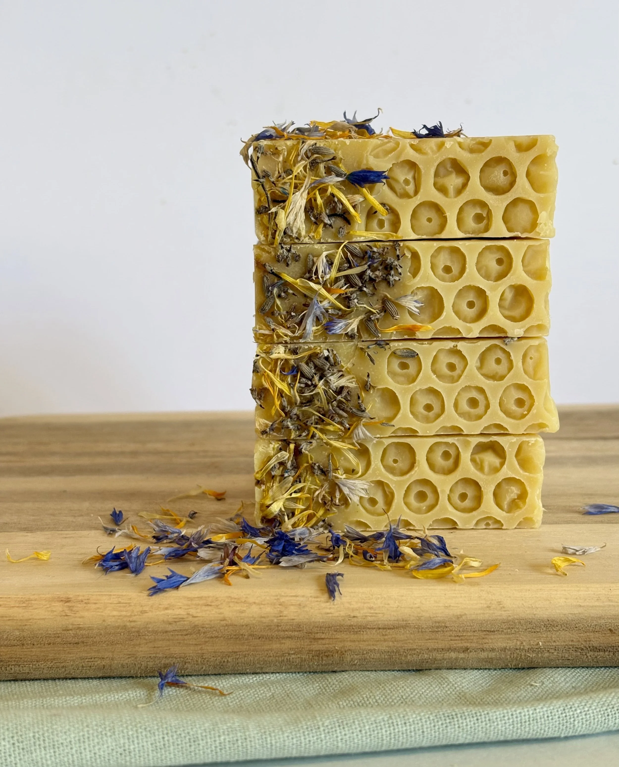Milk & Honey Soap with mānuka botanical, Nelson, NZ