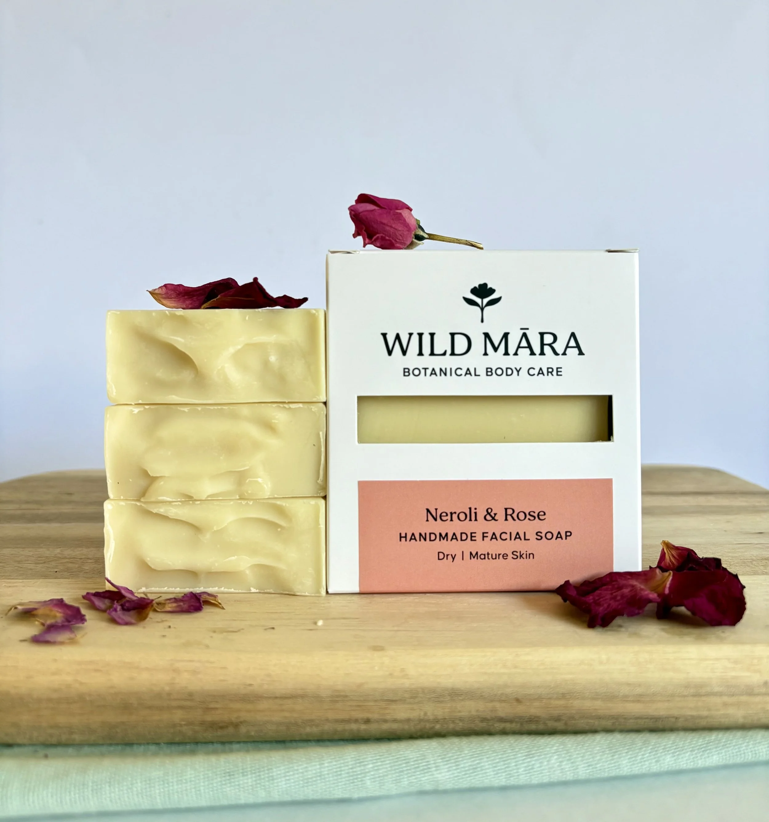 Neroli and Rose Facial Soap:  sensitive, dry or mature skin