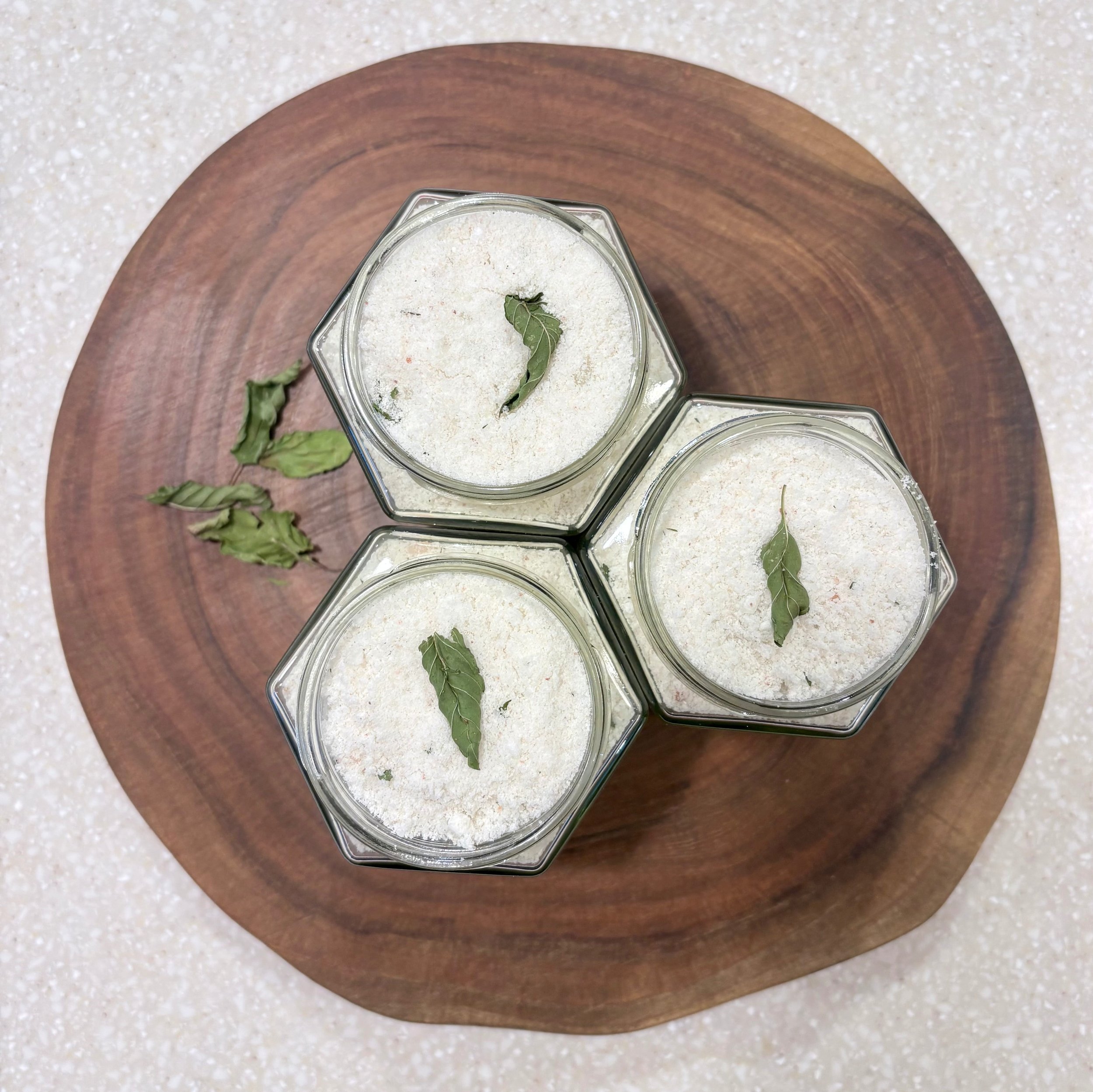 Wild Māra Natural Soaps and Bodycare New Zealand Peppy Mint Foot Bath Salts