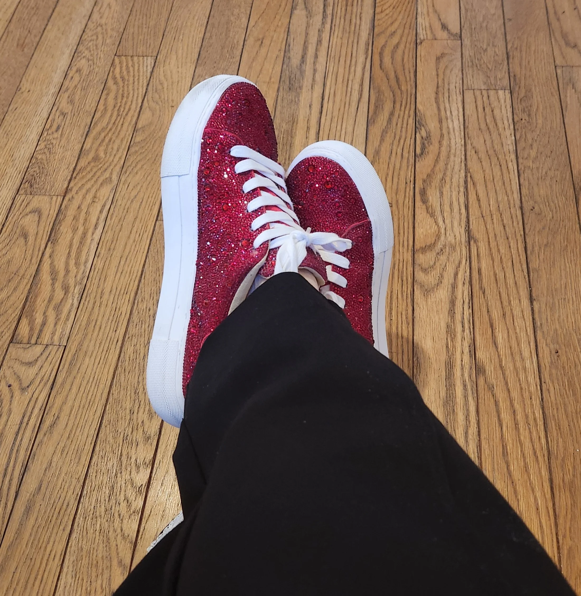 Sparkly Red Sneakers and the Art of Authentic Networking