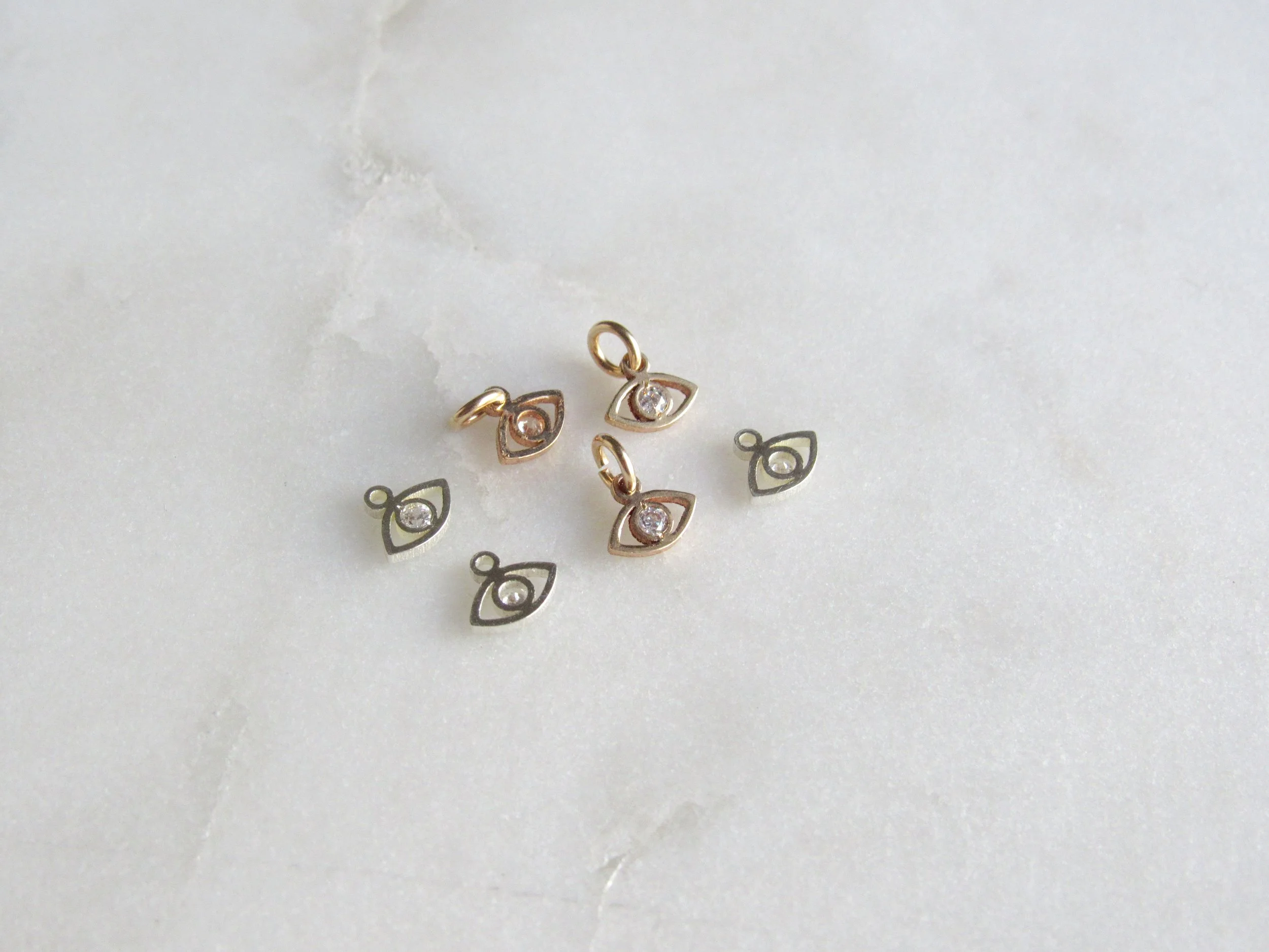 Eyes - 14k Gold-Filled & 925 Sterling Silver