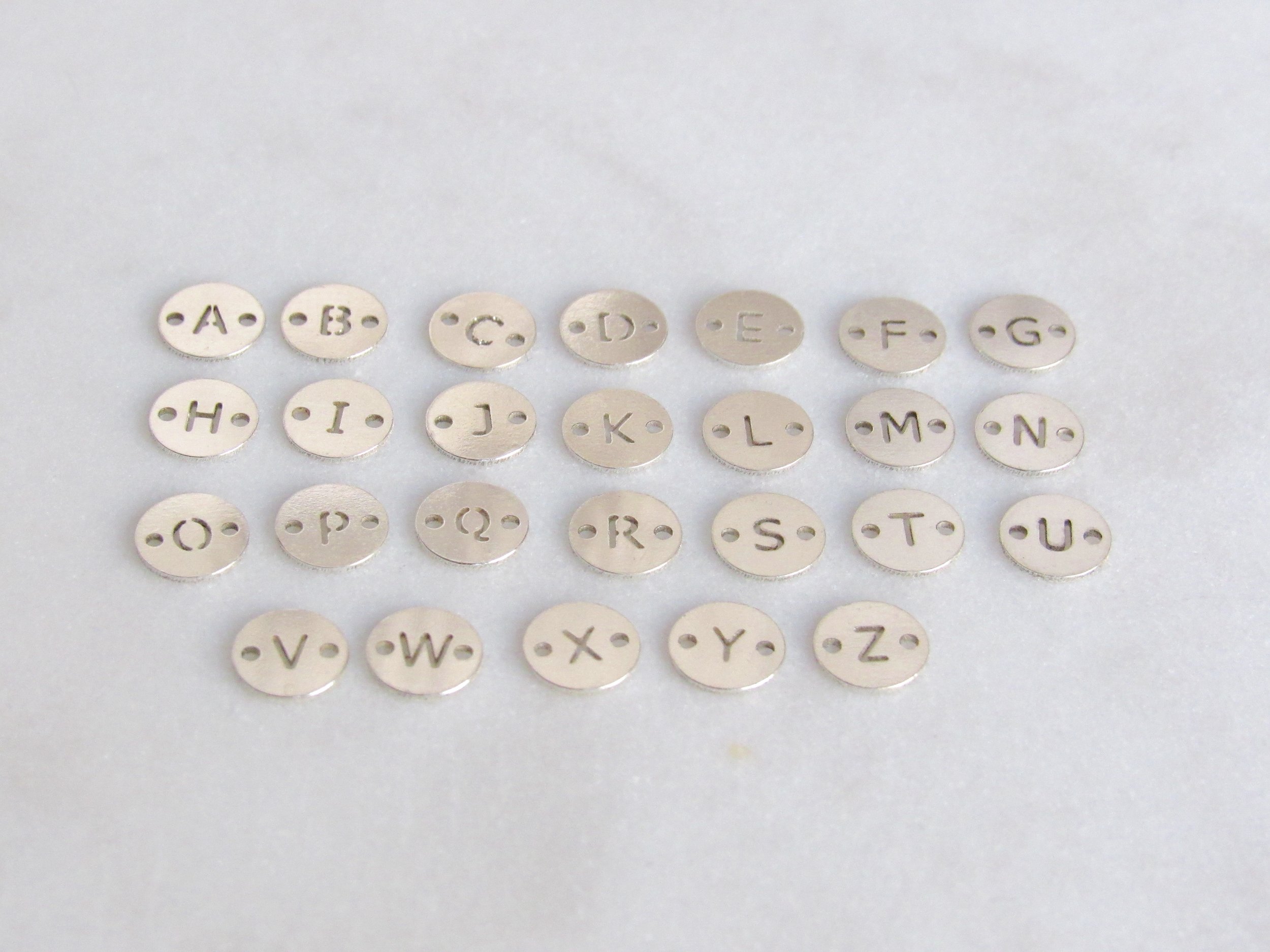 Letters - 925 Sterling Silver