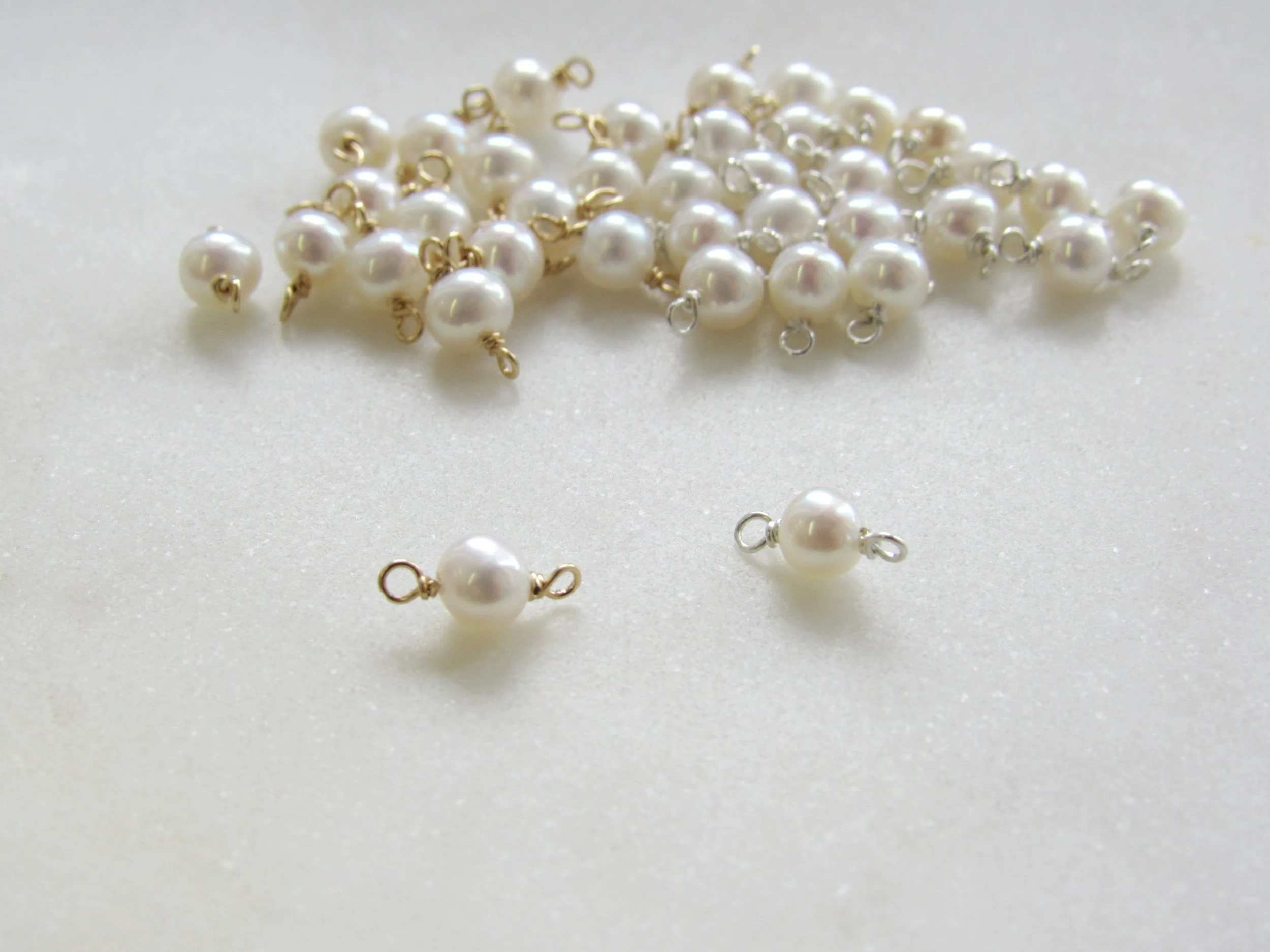 Freshwater Pearls - 14k Gold-Filled & 925 Sterling Silver