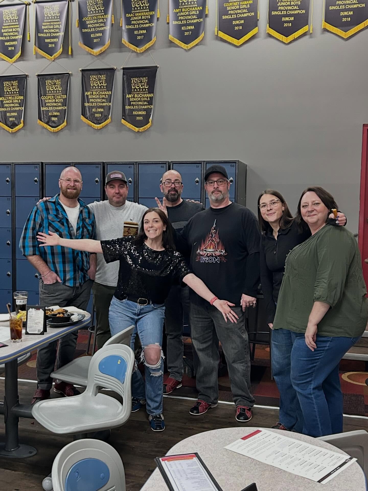 Our annual &ldquo;the holidays are over now we can breathe&rdquo; staff party.

Bowling. Greasy food. Jeff destroyed us all on the lanes. Lots of laughs and delicious desserts. 

From Gen X to Z we talked -how we met our partners and plenty of fish! 