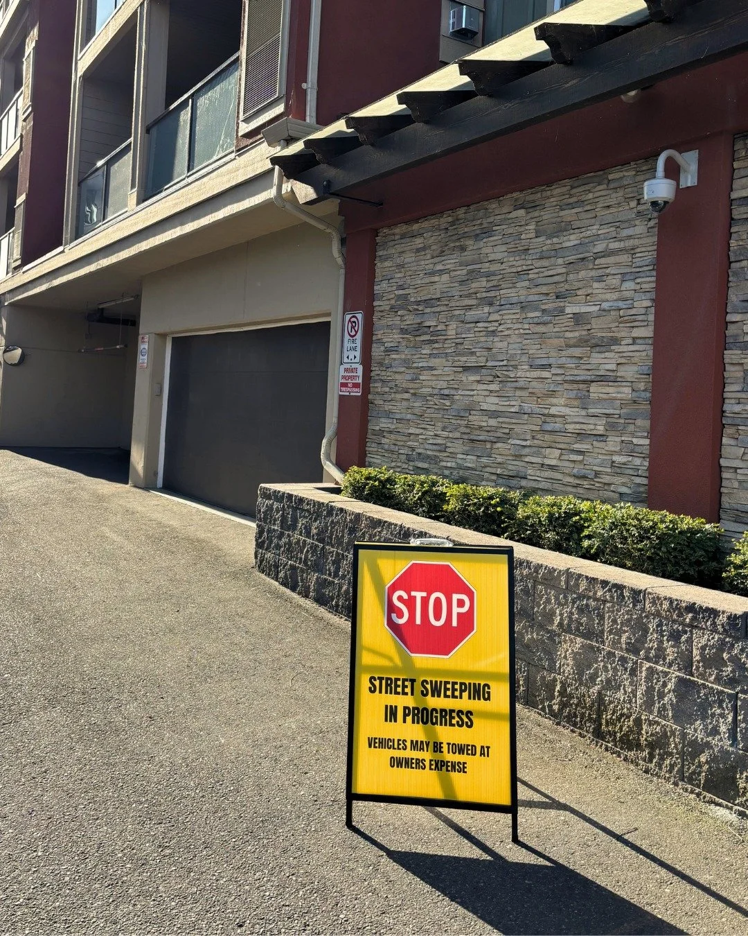 ☀️ Street sweeping season is officially here!

If you spot one of these bright yellow signs around your building over the next couple of weeks, that's us. Our crews are sweeping up the winter sand, salt and grit that built up in your parking lots, dr