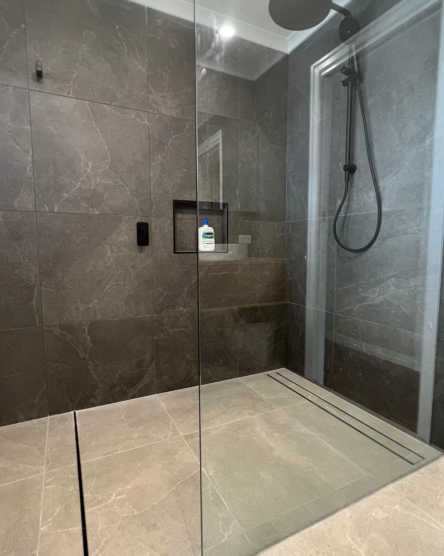 Bathroom renovation brisbane walk in shower